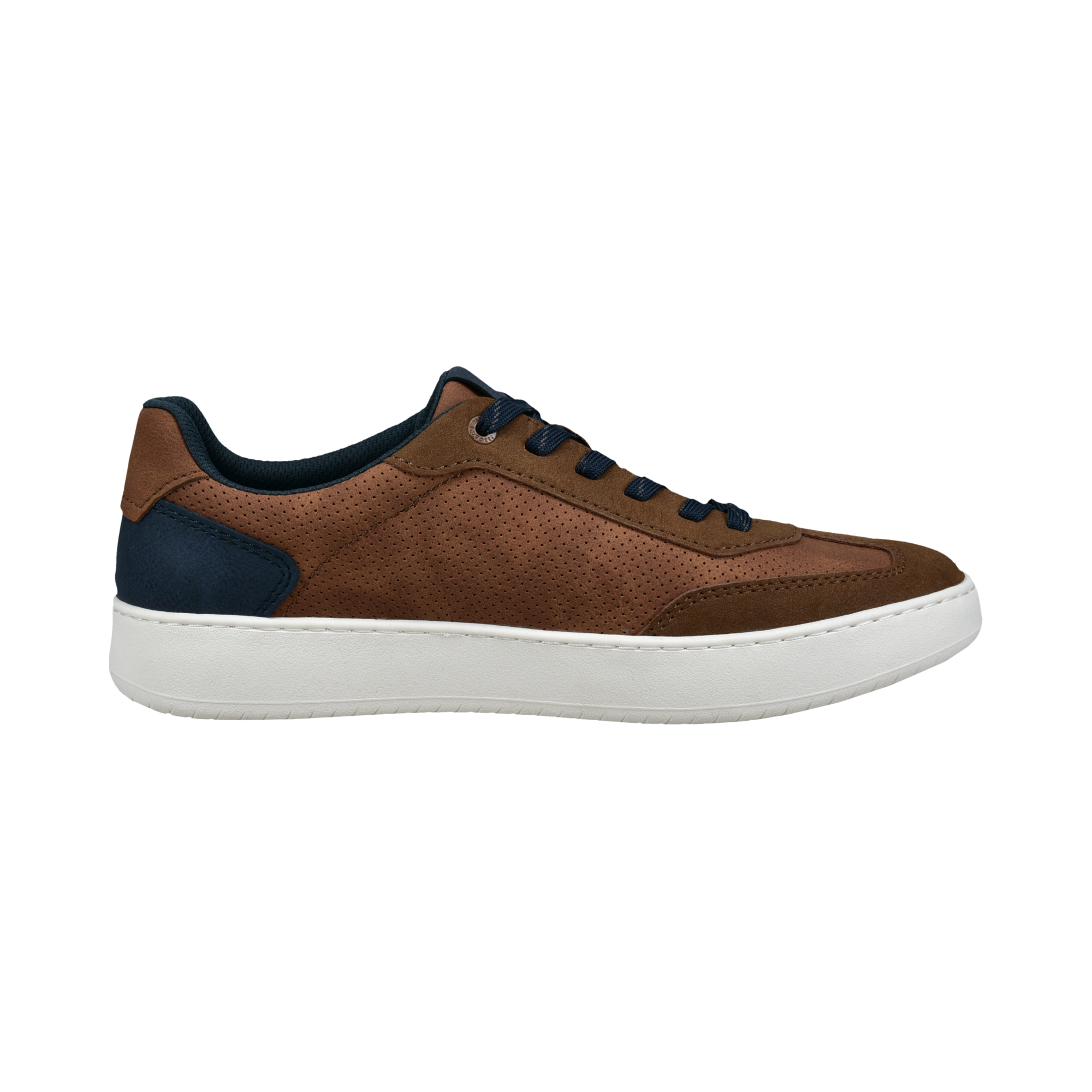 bugatti Sneaker  Freizeitschuh, Halbschuh, Schnürschuh mit Lochmuster