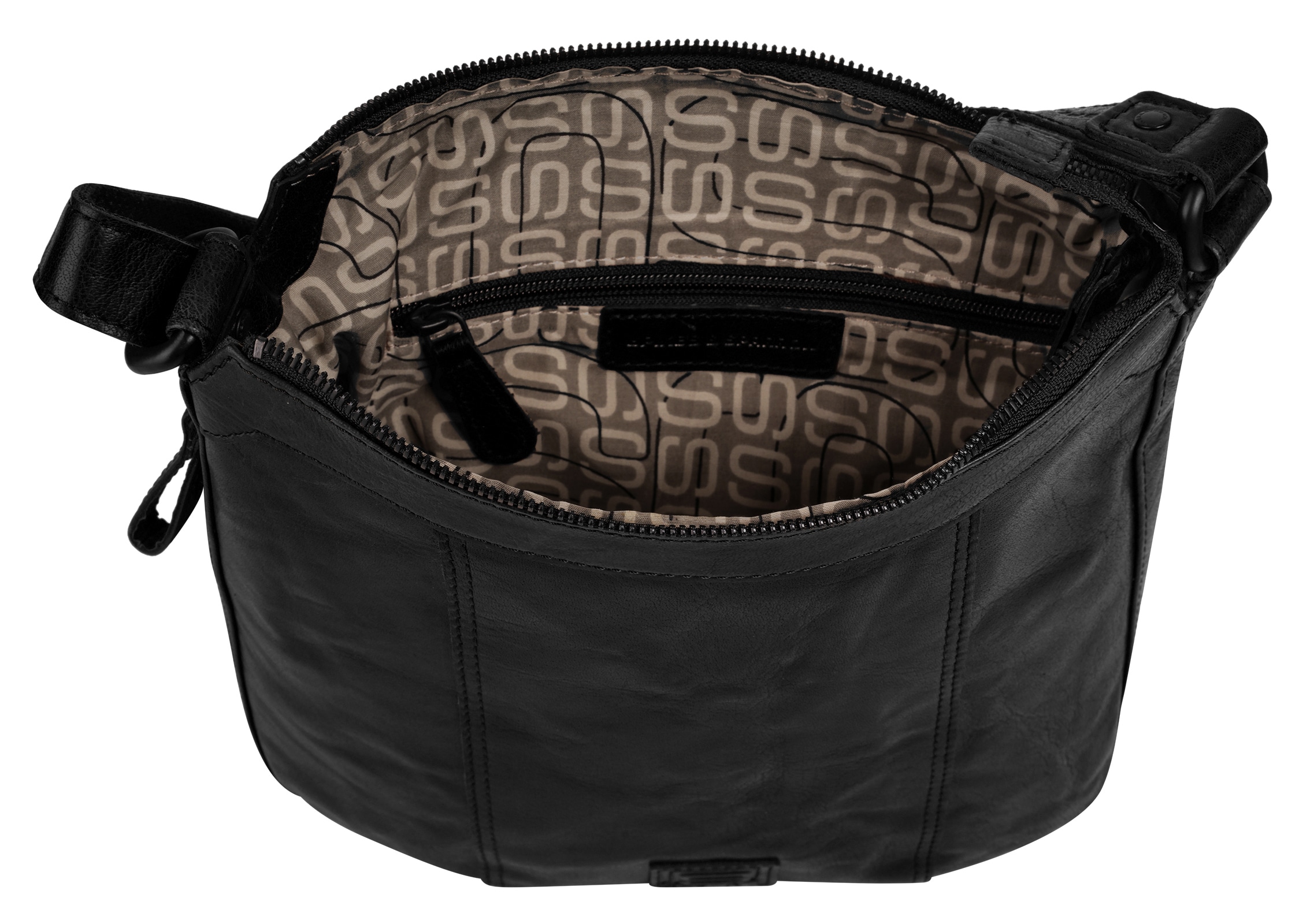 Spikes & Sparrow Sac à bandoulière echt Leder