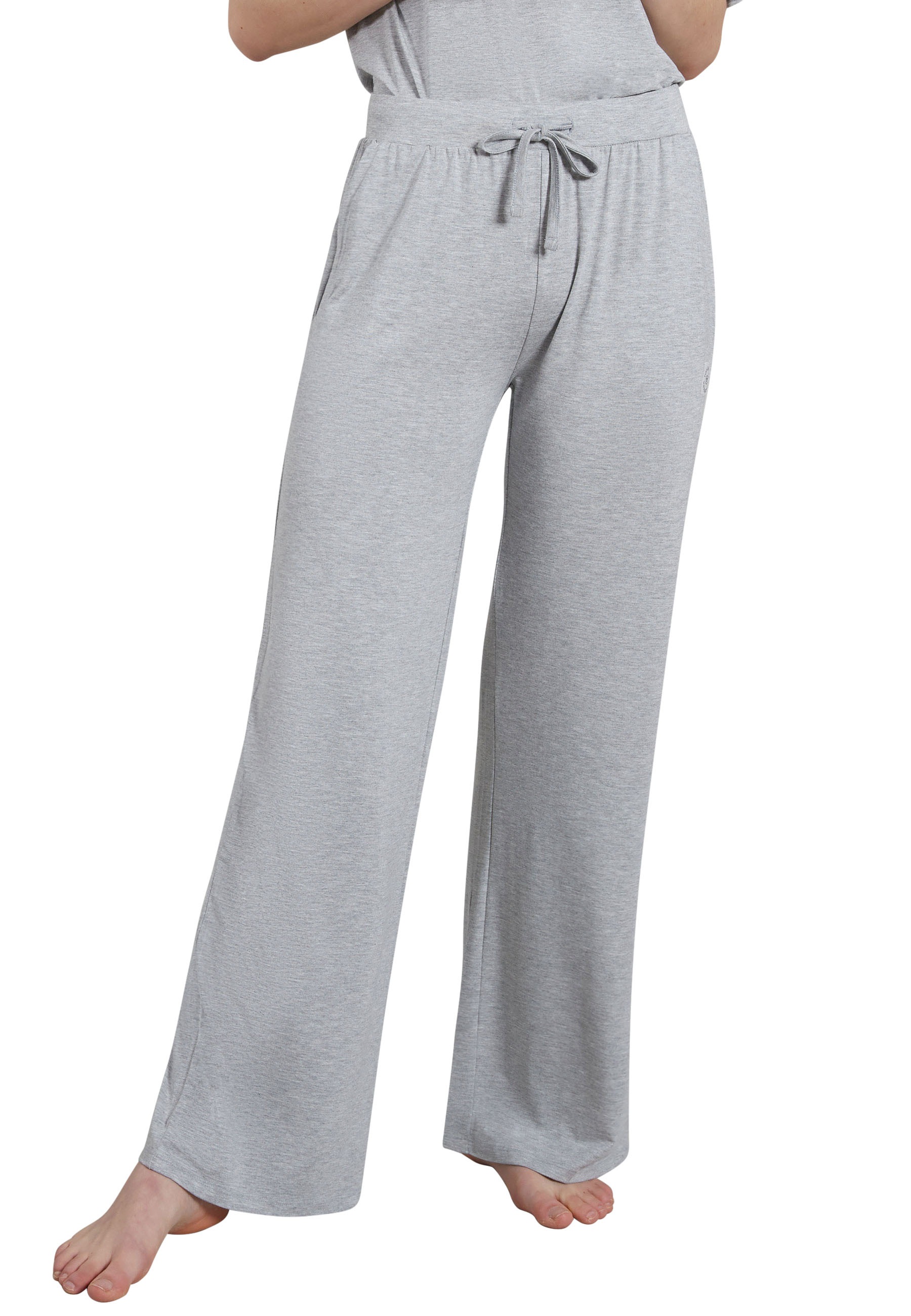 Image of TOM TAILOR Relaxhose "Manila" Bindeband, Seitentaschen, breiter Bund, Viskosemix, kühlend, bequem