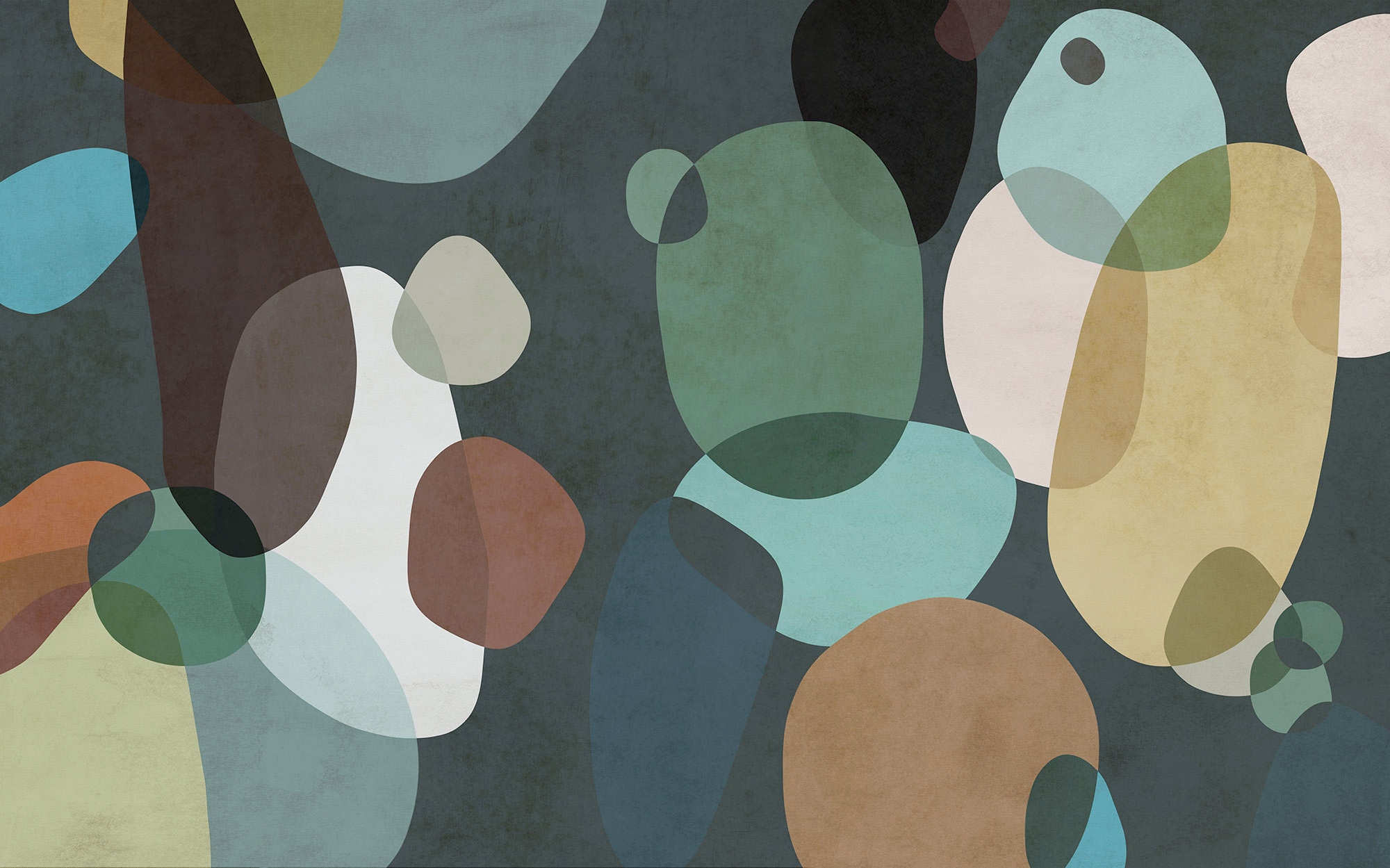 Komar Fototapete »Komar Vlies Fototapete - Form Symbiotic - Grösse 400 x 250 cm« bedruckt glatt