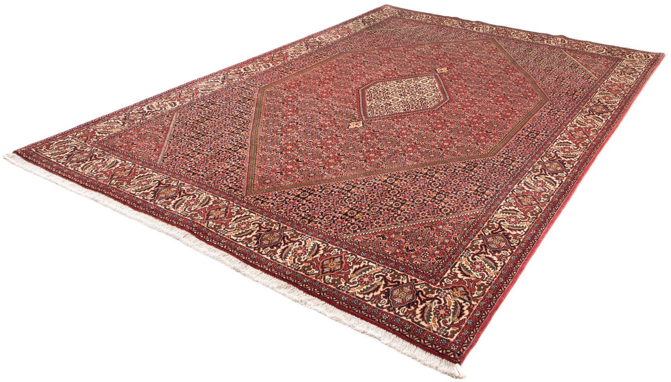 Image of morgenland Orientteppich »Perser - Bidjar - 305 x 202 cm - braun«, rechteckig, 15 mm Höhe, Wohnzimmer, Handgeknüpft, Einzelstück mit Zertifikat bei Ackermann Versand Schweiz