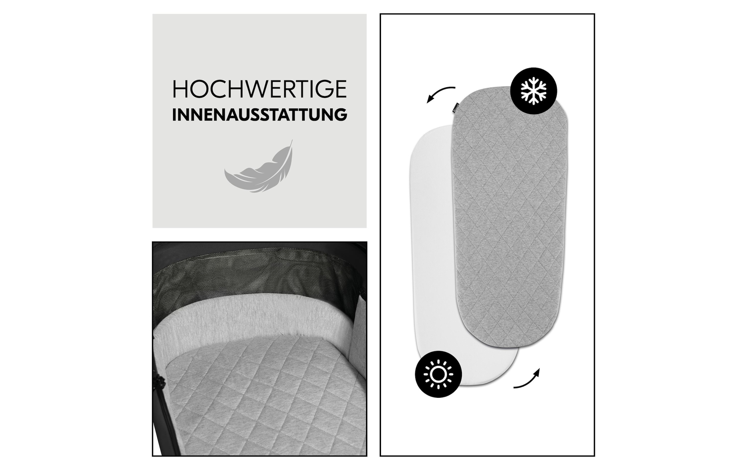 Hauck Poussette combinée »Comfort N Care« 25 kilos