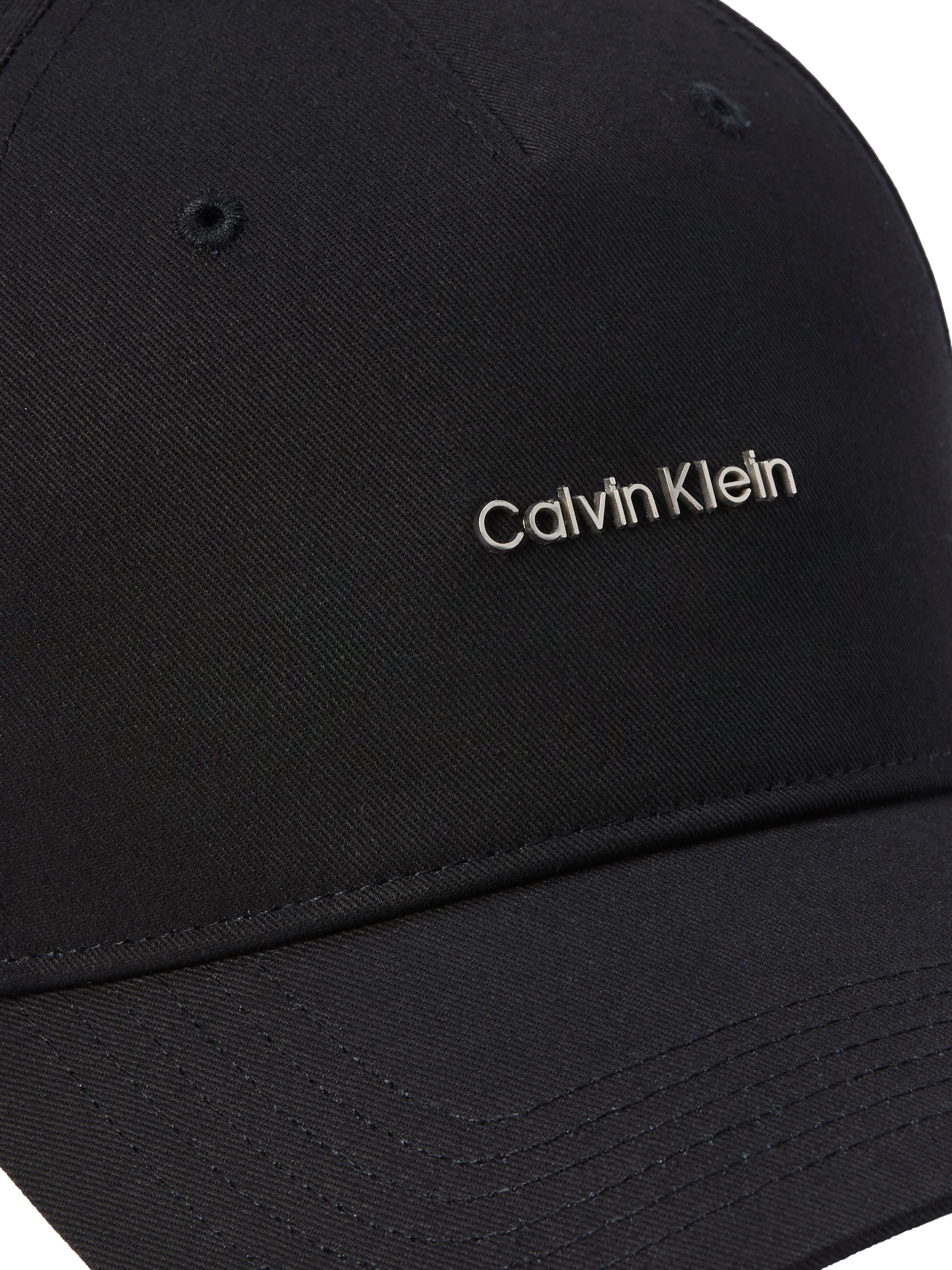 Calvin Klein Casquette de baseball »COTON TWILL STANDARD LOGO HW CAP« Regular fit und grössenverstellbar