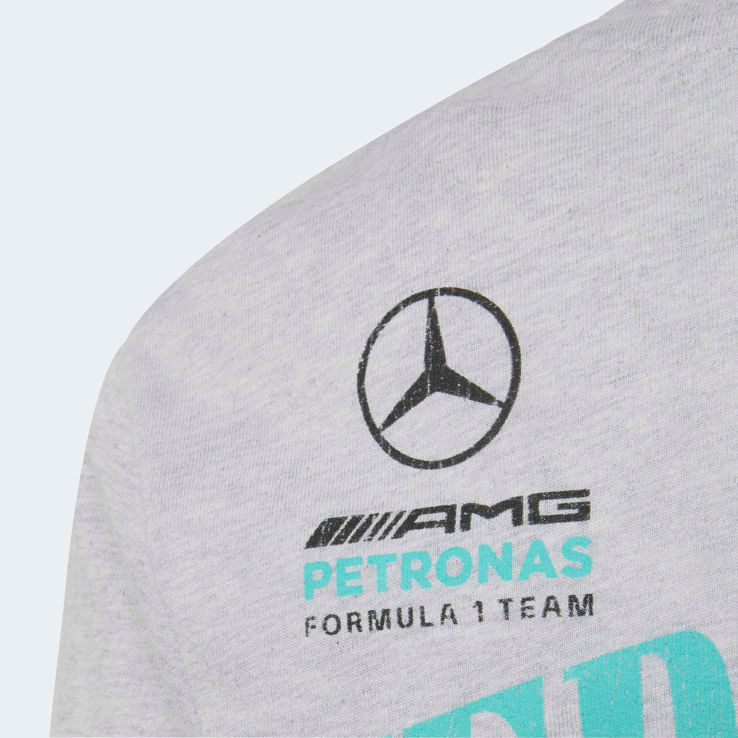 adidas Performance T-Shirt »MERCEDES-AMG PETRONAS FORMULA 1 TEAM GRAFIK 01« für Kinder, mit Rundhalsausschnitt, in normaler Länge, ohne Verschluss