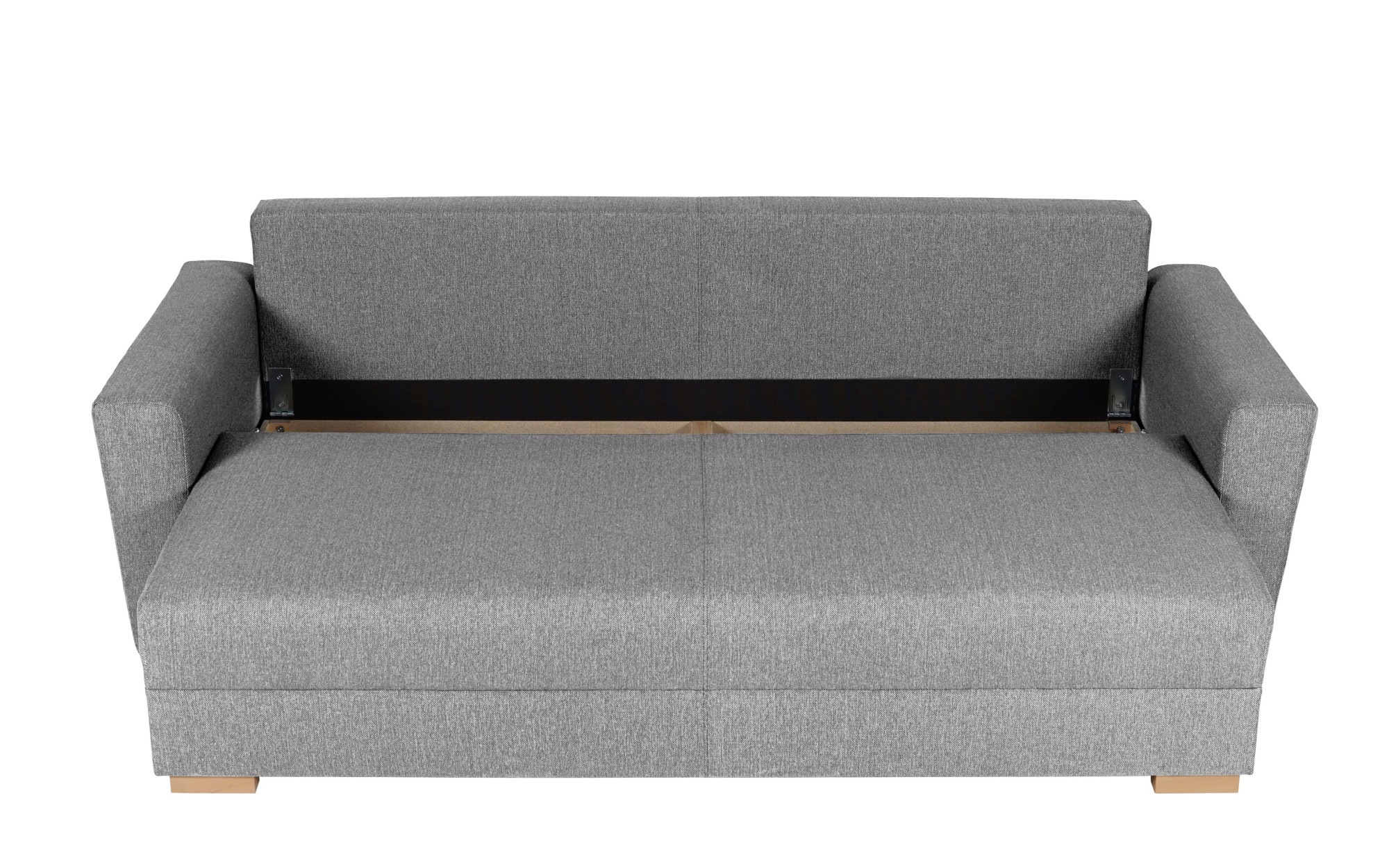 INOSIGN 3-Sitzer »MAGHERA Schlafsofa mit Bettkasten, in hochwertiger Verarbeitung«, mit Wellenunterfederung, pflegeleicht Material, B/H/T 230/92,5/79 cm