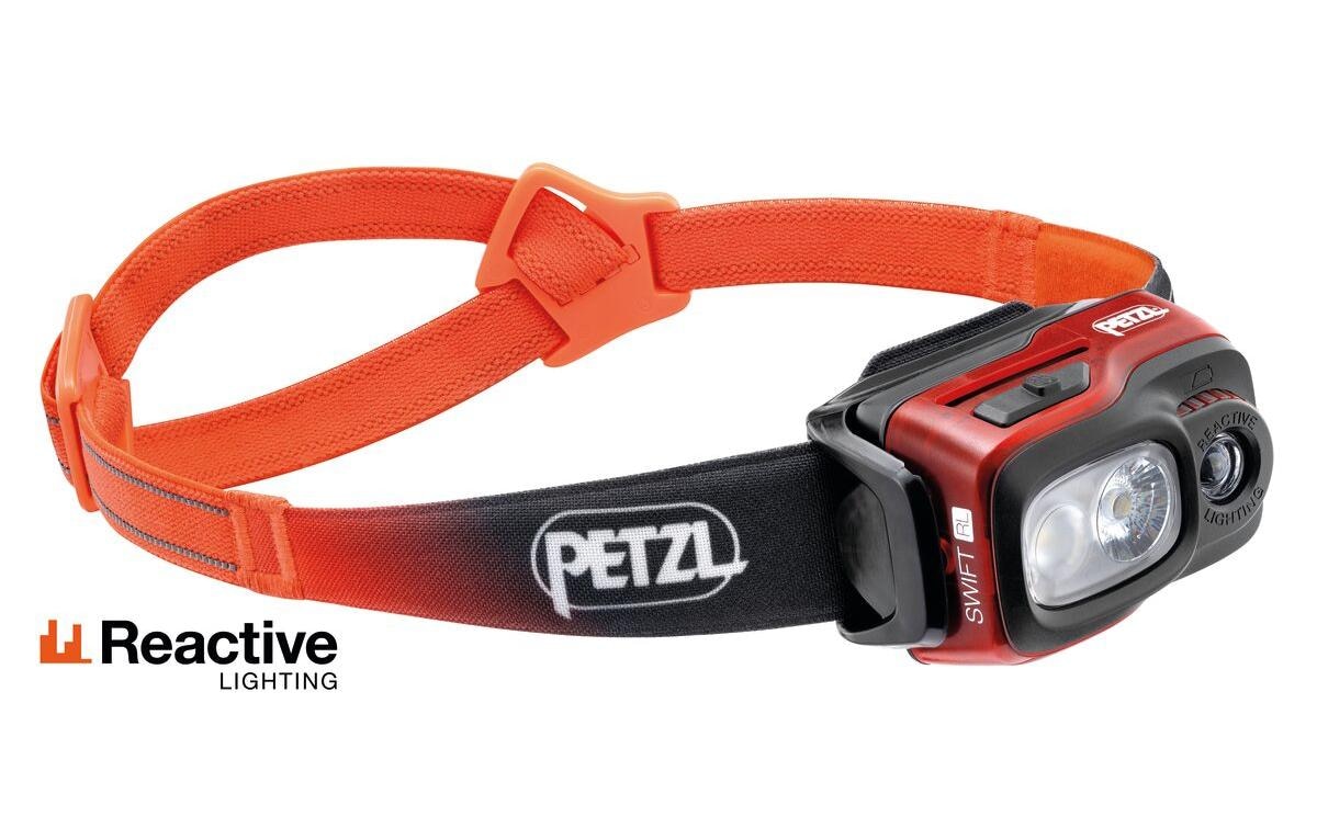 Petzl Stirnlampe »SWIFT RL«, (1 St.), Wasserdicht: IPX4 (wetterfest)