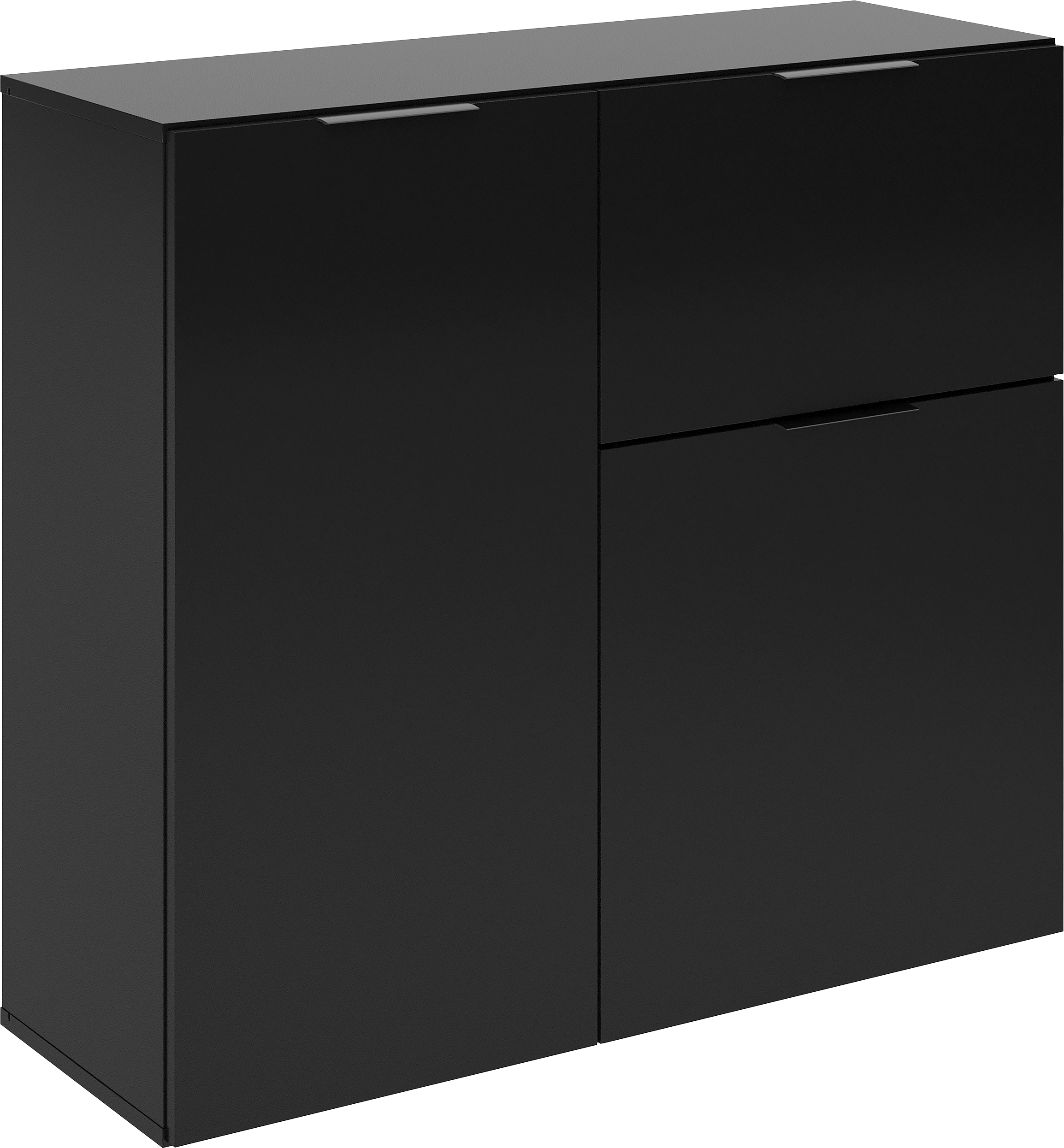 FMD Kommode »Dark« mit Schublade, verstellbare Einlegeböden, Breite ca. 89 cm