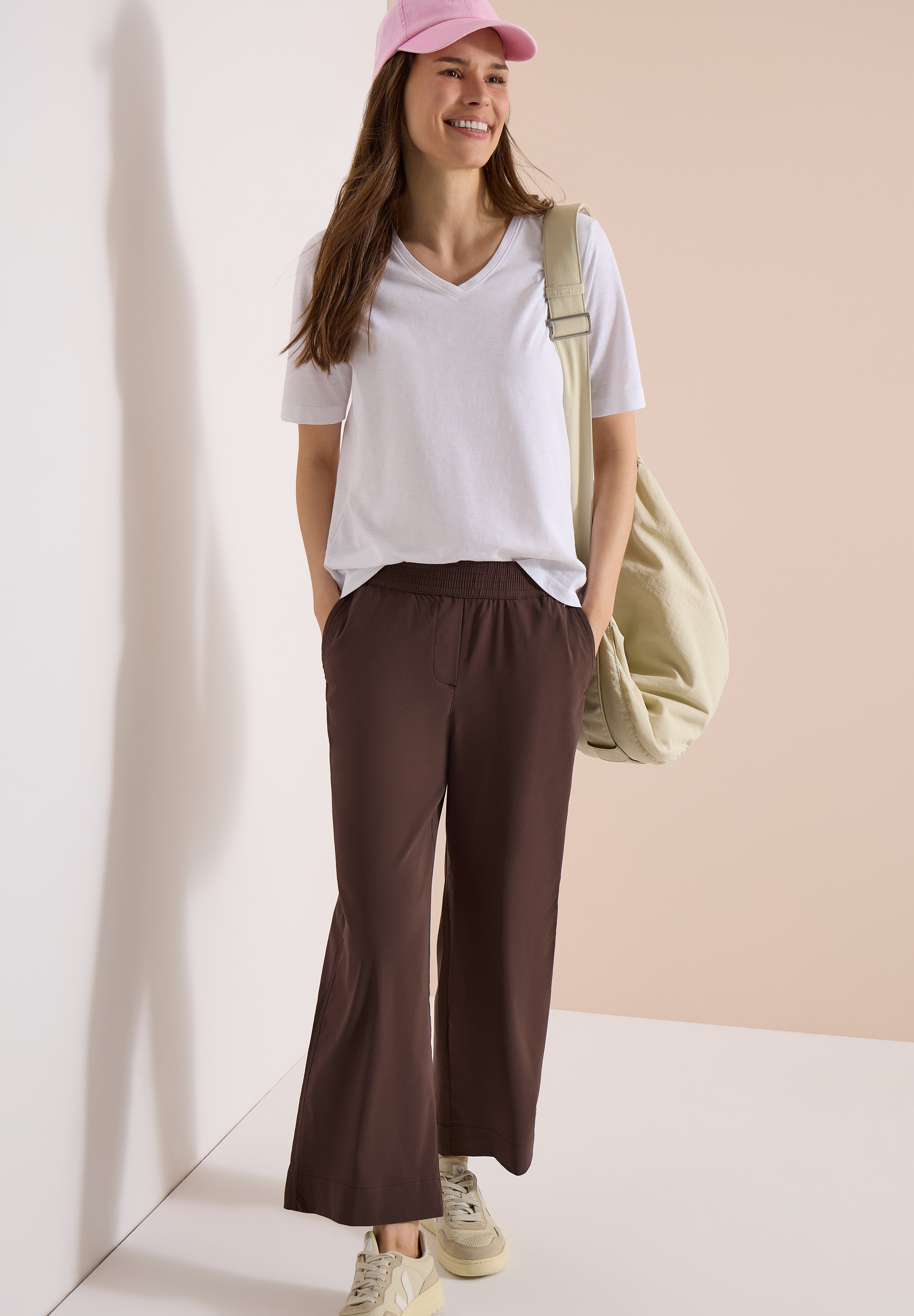 Cecil Stoffhose »Style Neele«  im Loose Fit und mit Stretch