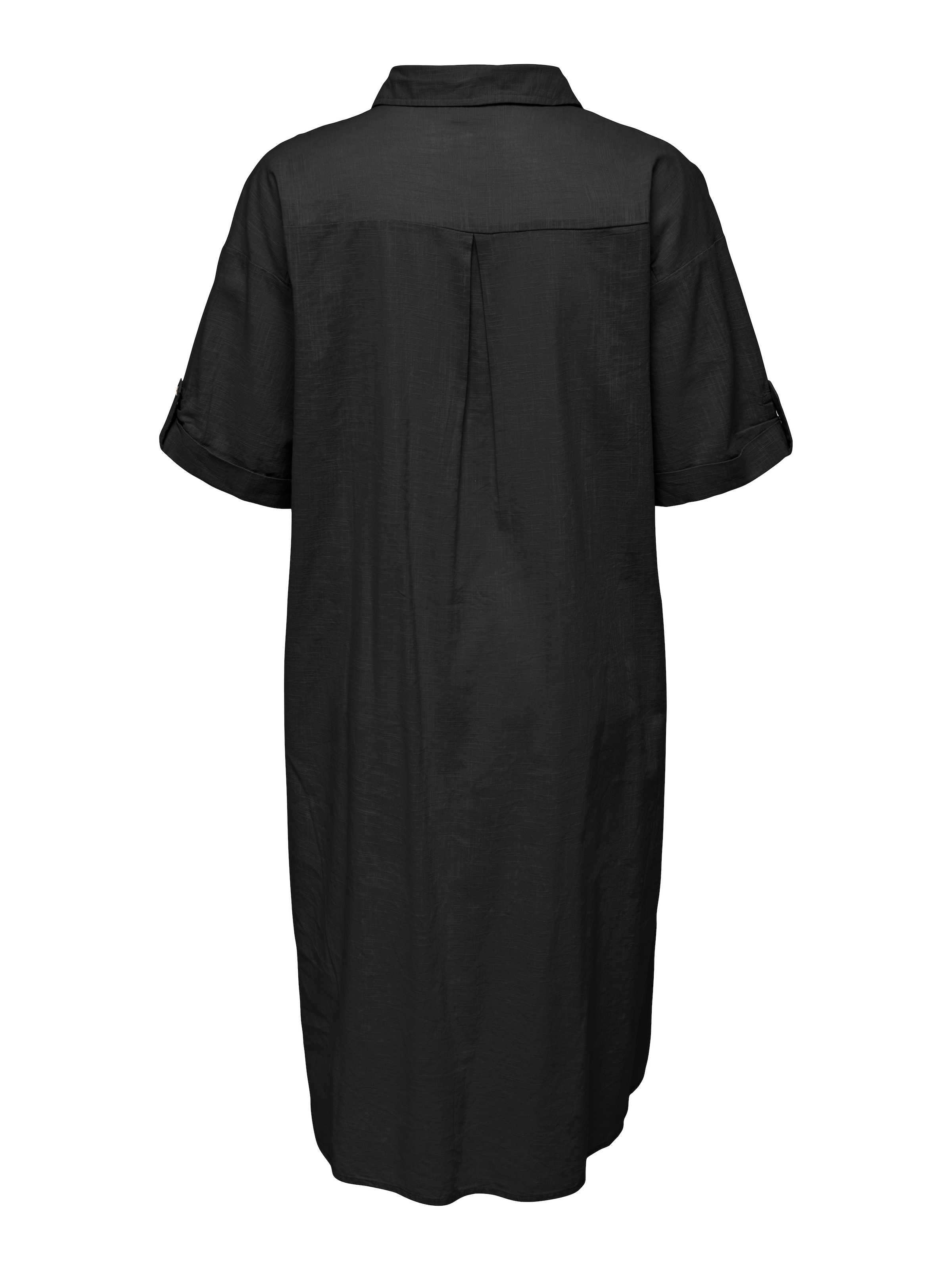 ONLY CARMAKOMA Blusenkleid »CARCOCO SS BLK SHIRT DRESS WVN«