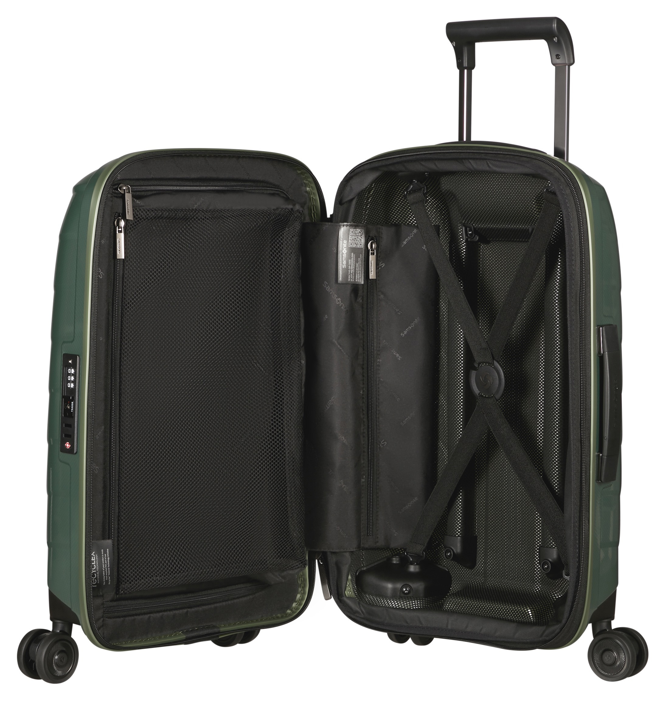 Samsonite Hartschalen-Trolley »ATTRIX, verschiedene Grössen und Farben«, 4 Rollen, Hartschalen-Koffer Reisegepäck TSA-Schloss Volumenerweiterung bei S
