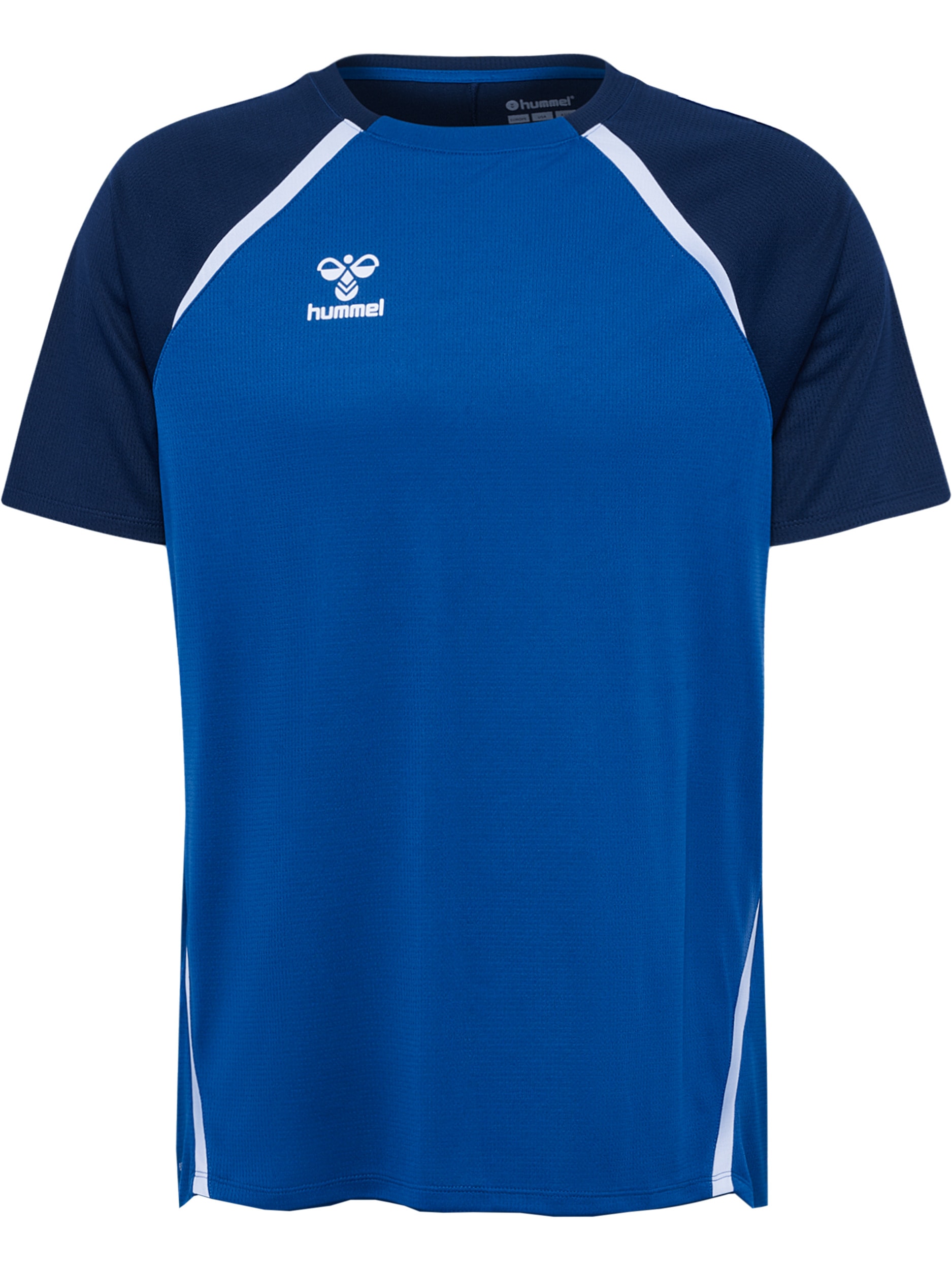 Image of hummel Trainingsshirt "HMLLEAD 2.0 JERSEY S/S" reguläre Passform, mit Chevrons auf den Schultern, sportlicher Stil