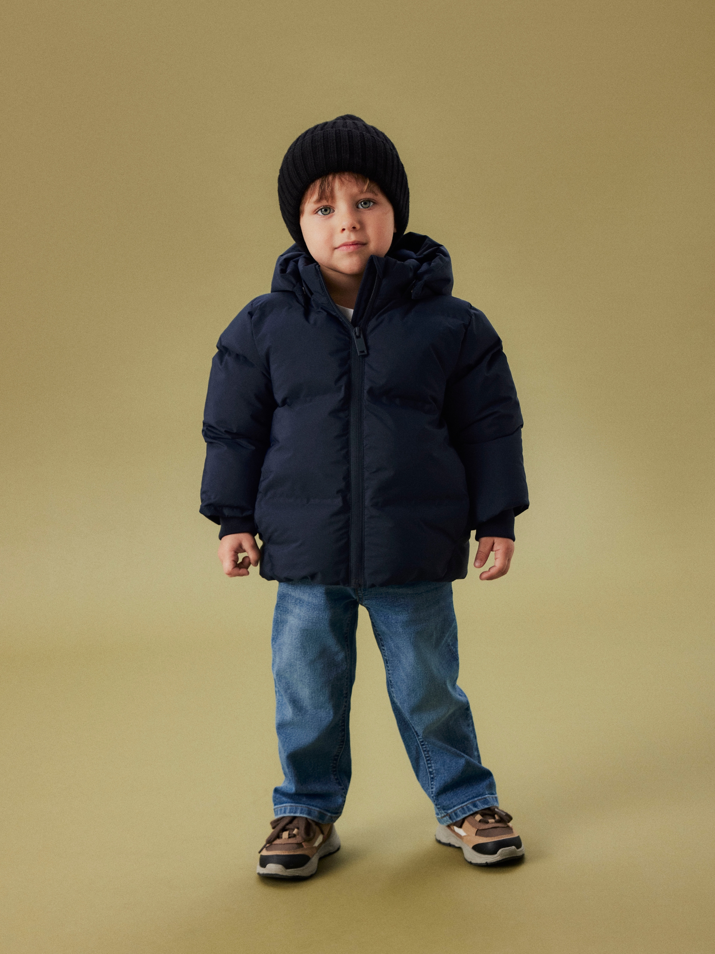 Name It Veste matelassée »NMNMUSK PUFFER JACKET TB« mit Kapuze