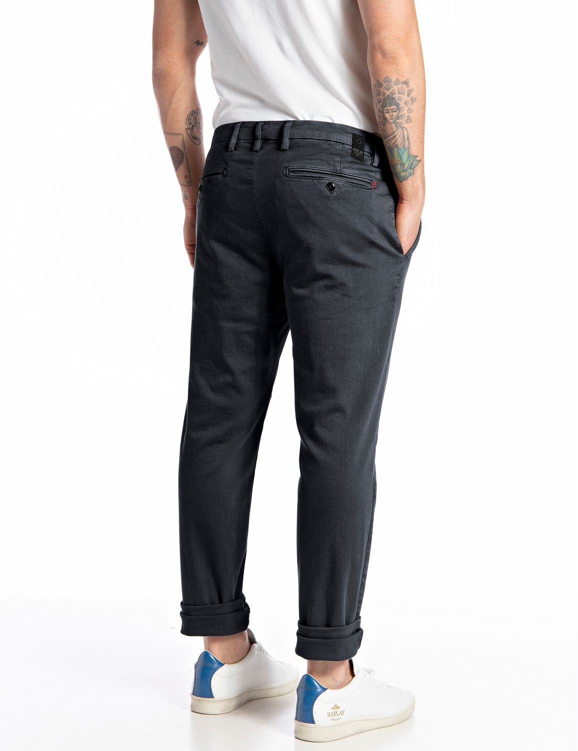 Replay Chinohose »Slim Fit ZEUMAR«