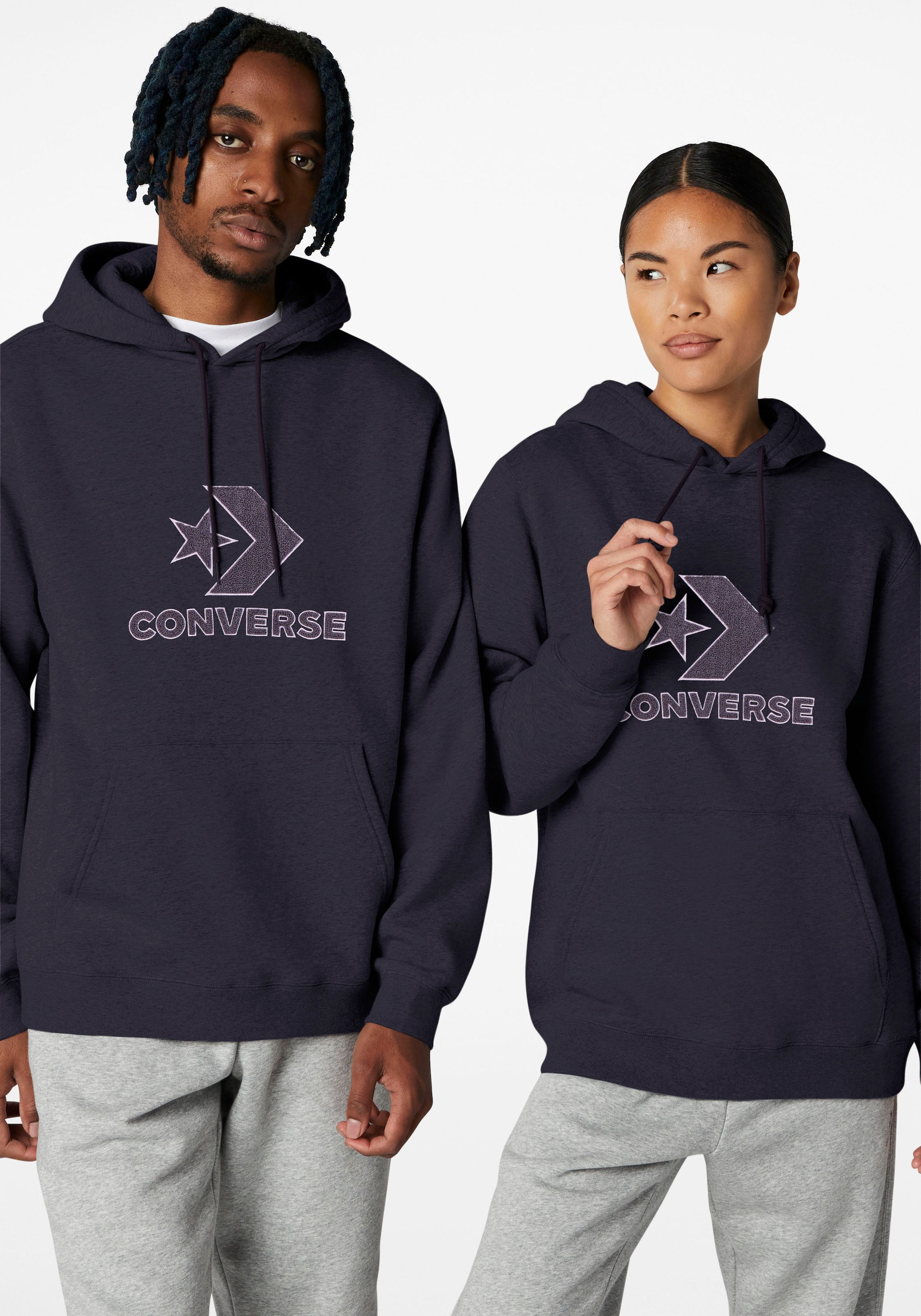 Sweatshirt »UNISEX CONVERSE GO-TO LOOSE FIT STA«, Unisex