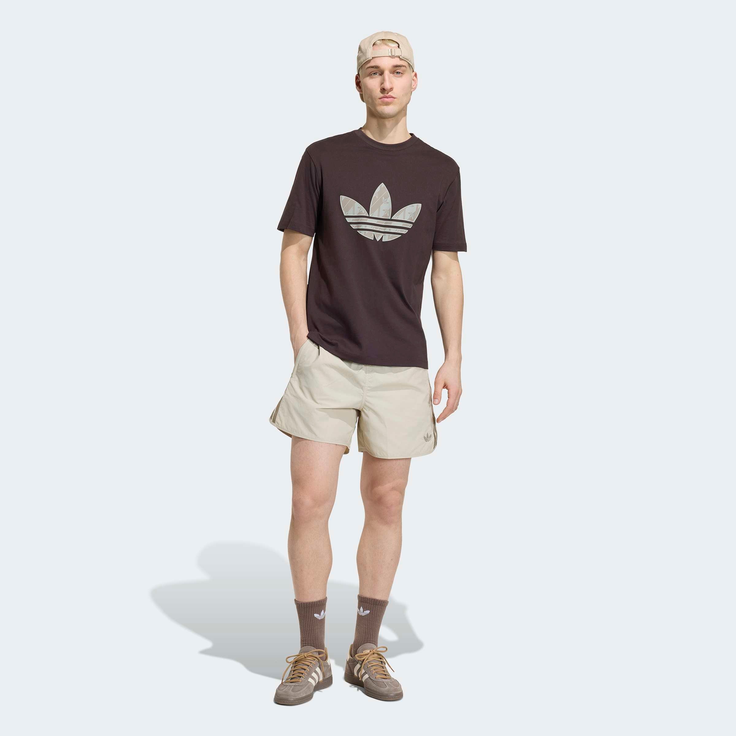 adidas Originals T-shirt »MONOGRAM TEE« pour adultes, sans fermeture, en coton