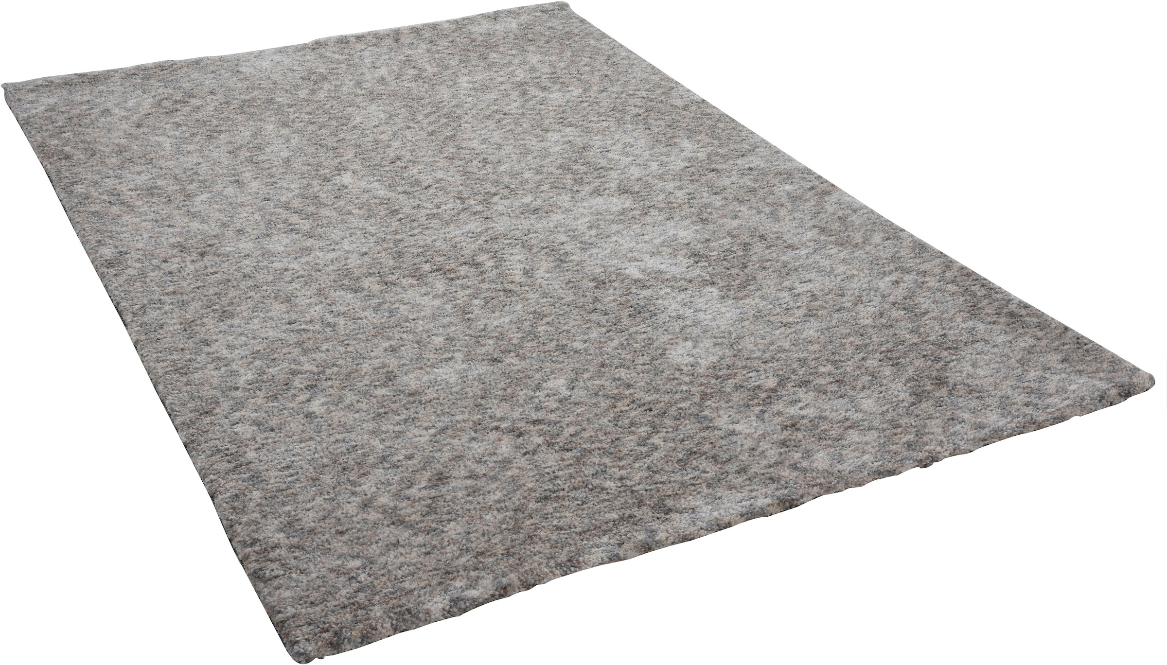 Image of Sansibar Teppich "Munkmarsch Uni" rechteckig 20 mm Höhe meliert, 100% Polyester, besonders weich, Wohnzimmer, Schlafzimmer