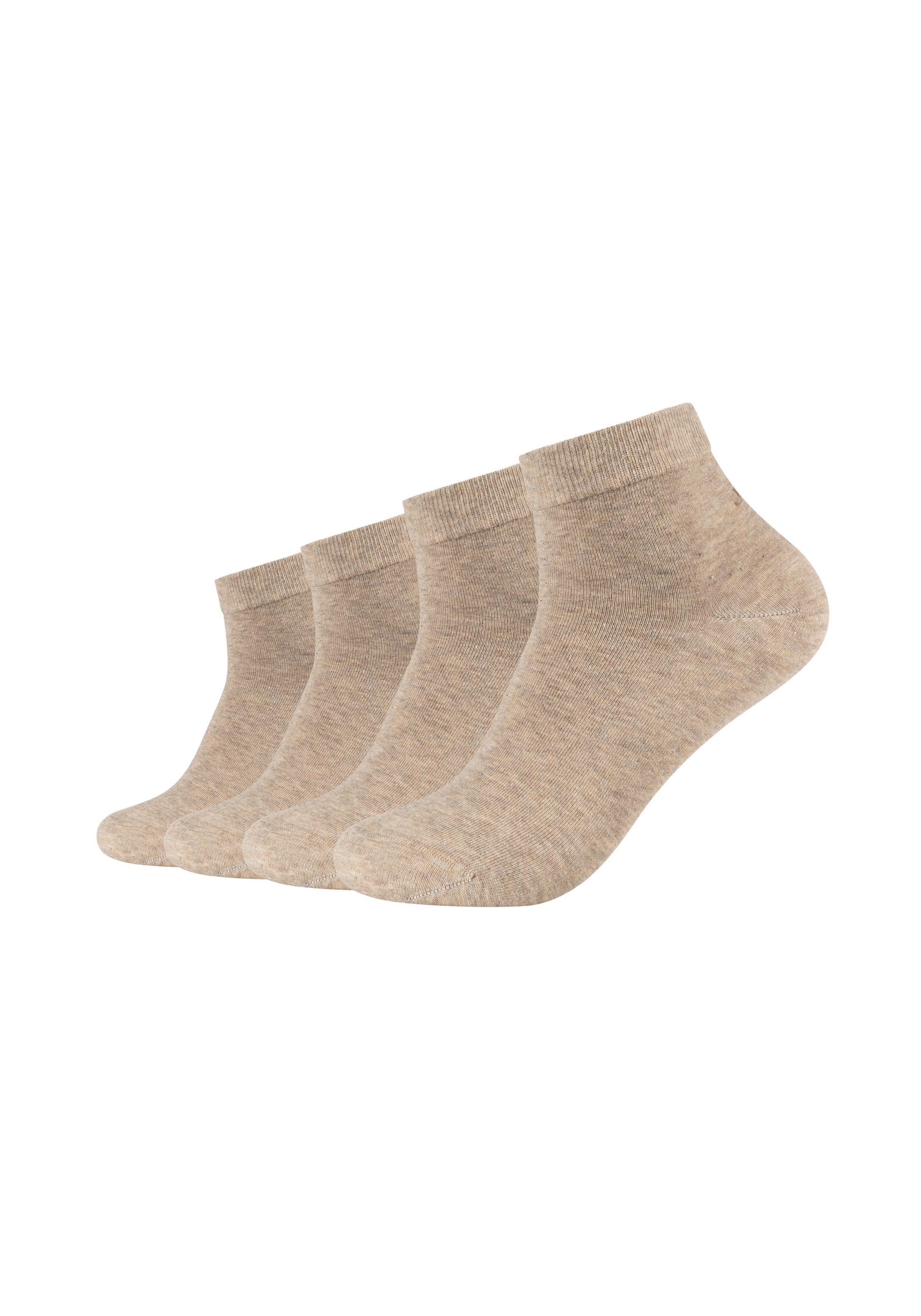 JOOP! Chaussettes courtes »premium essentials« 4 Paar, 4 cuis tlg. mit Logoschriftzug an der Ferse