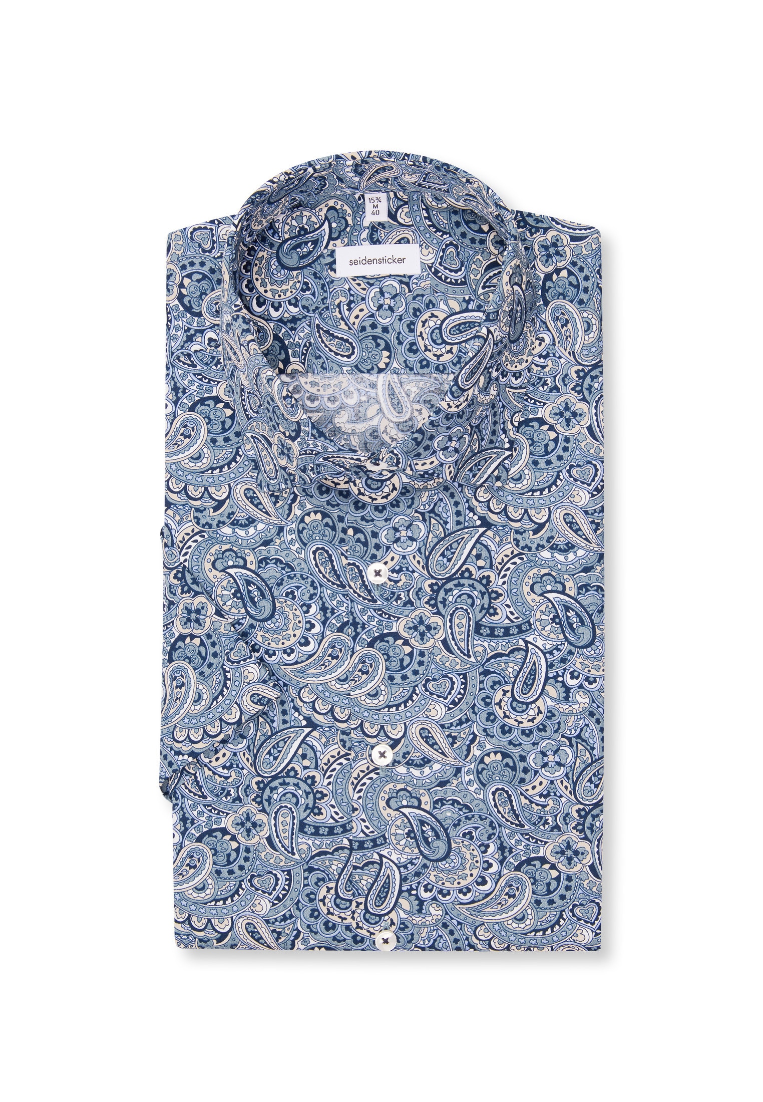 seidensticker Chemise d'affaires »Regular« Regular 1/2 Kentkragen Druck