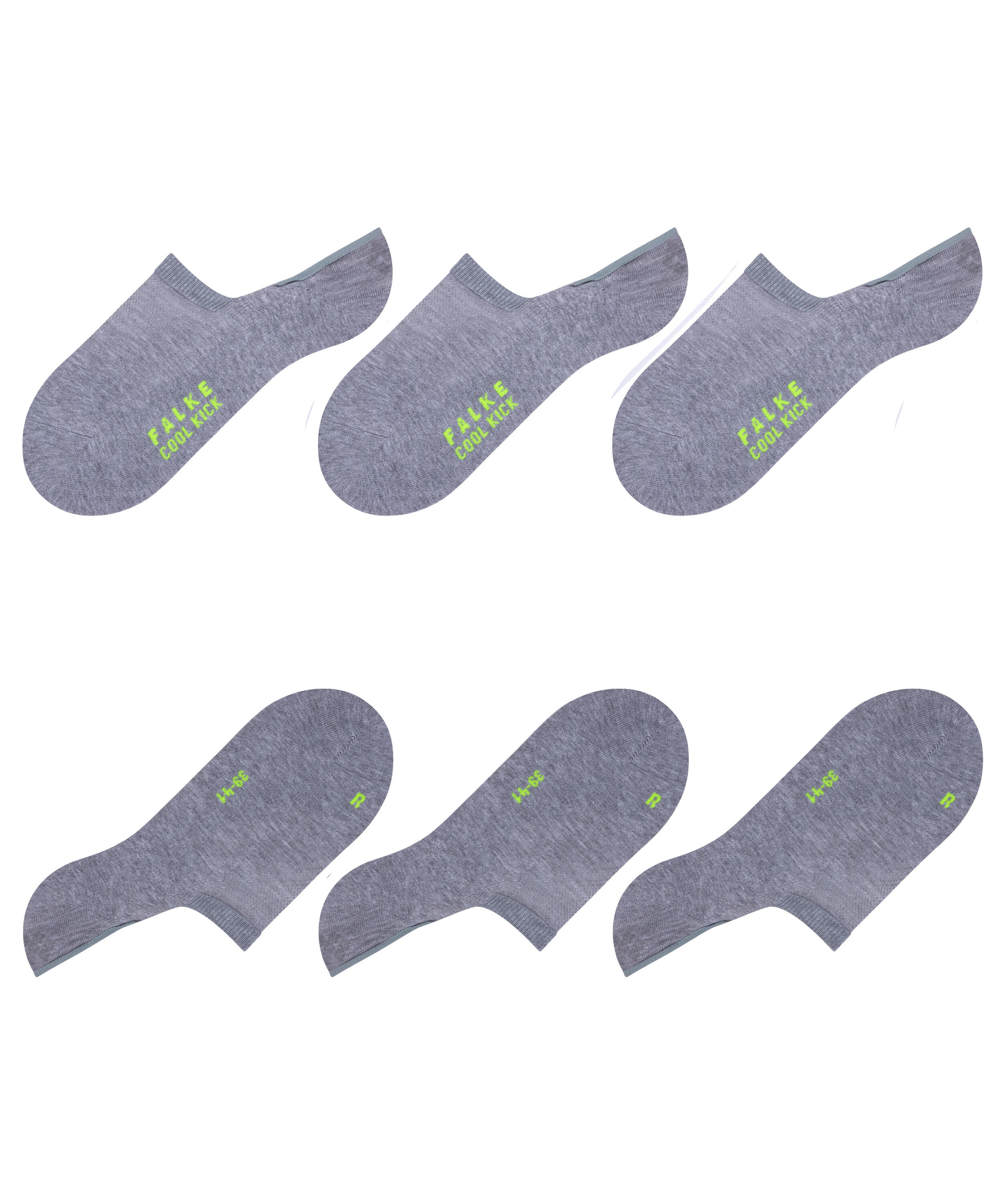 FALKE Füsslinge »Cool Kick« 3 Paar,  für Kinder, mit High-Cut-Ausschnitt, aus Funktionsmaterial, 3er-Pack