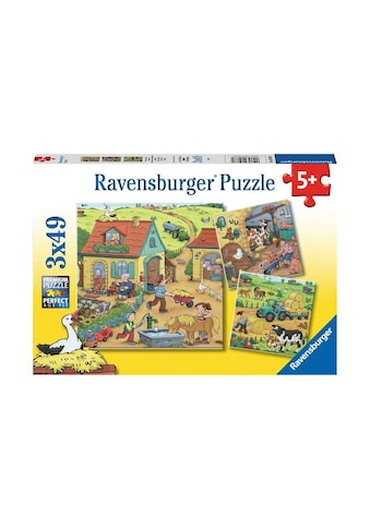 Ravensburger Puzzle »Viel los auf dem Bauernhof«, (147 tlg.) kaufen