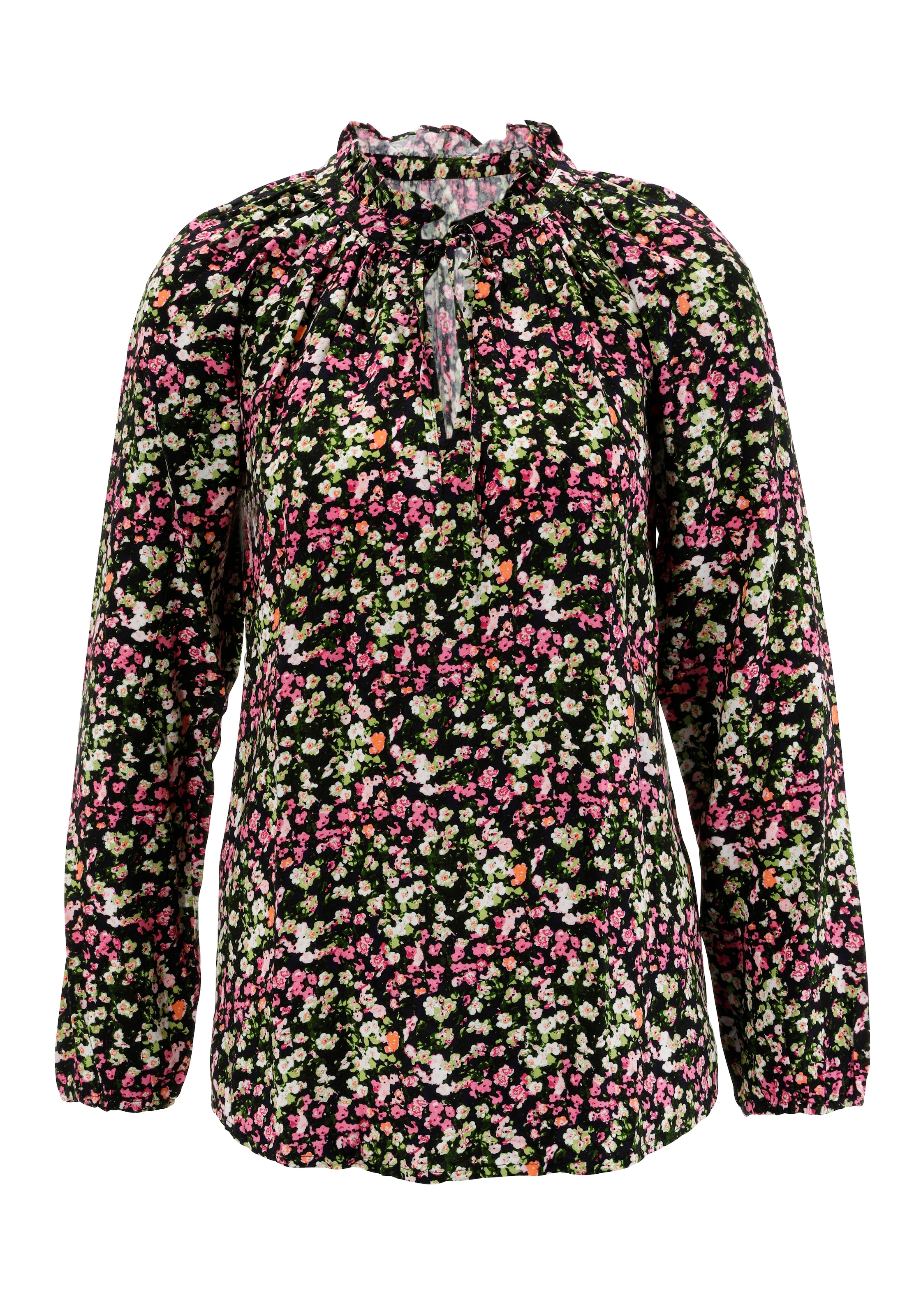 Aniston CASUAL Schlupfbluse, mit farbenfrohem Blümchendruck