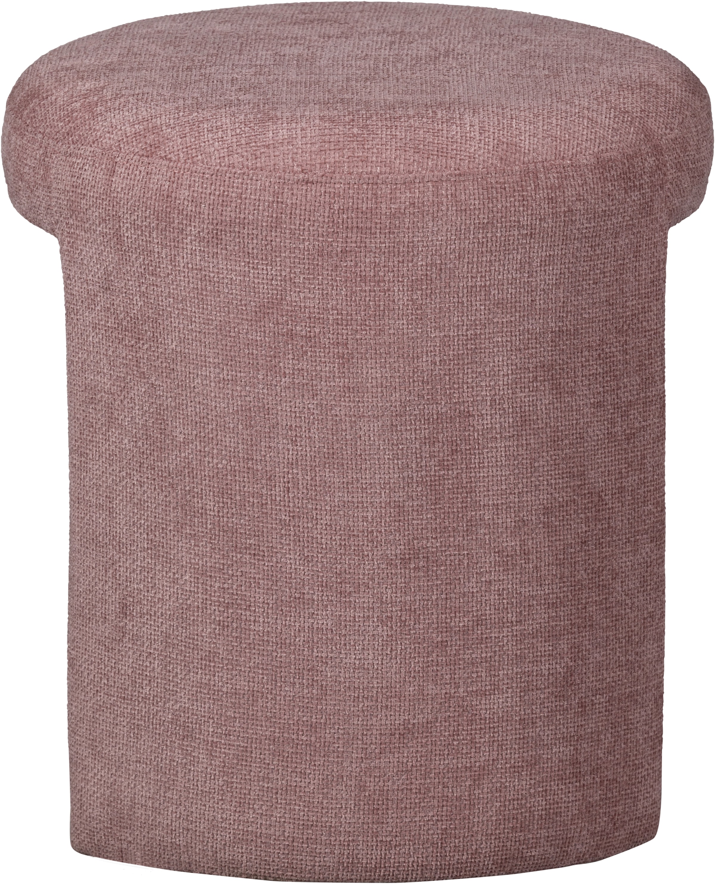 WOOOD Sitzhocker »Charlie kompakte Form, vollständig gepolstertes B 45 x T 45 x H 47 cm« Sehr hohe Verschleissfestigkeit, Tragkraft 100 kg, mittlere Sitzhöhe