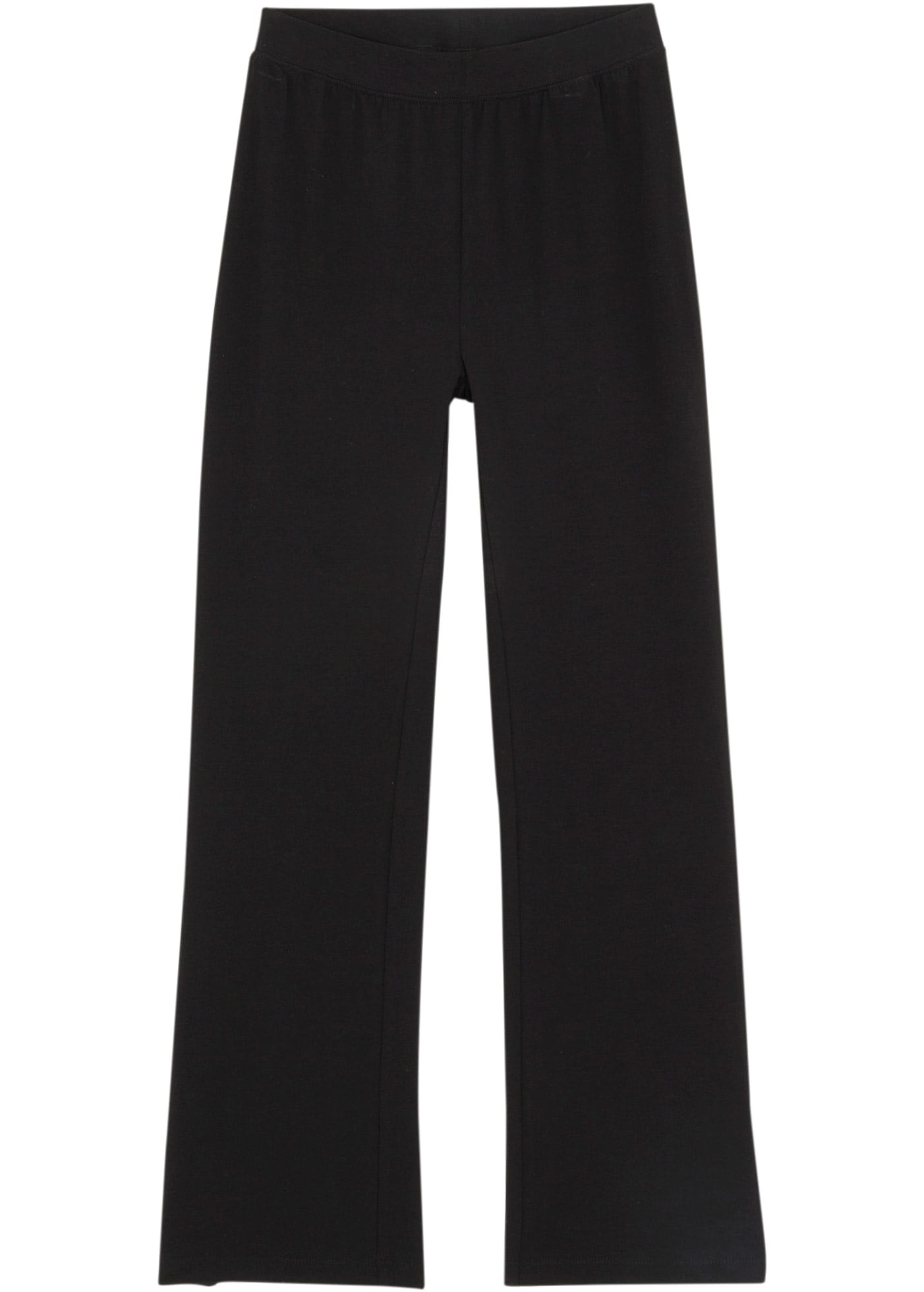 bonprix Schlaghose »Schlaghose aus Baumwoll-Mix mit seitlichen Schlitzen«  Schlaghose aus Baumwoll-Mix mit seitlichen Schlitzen