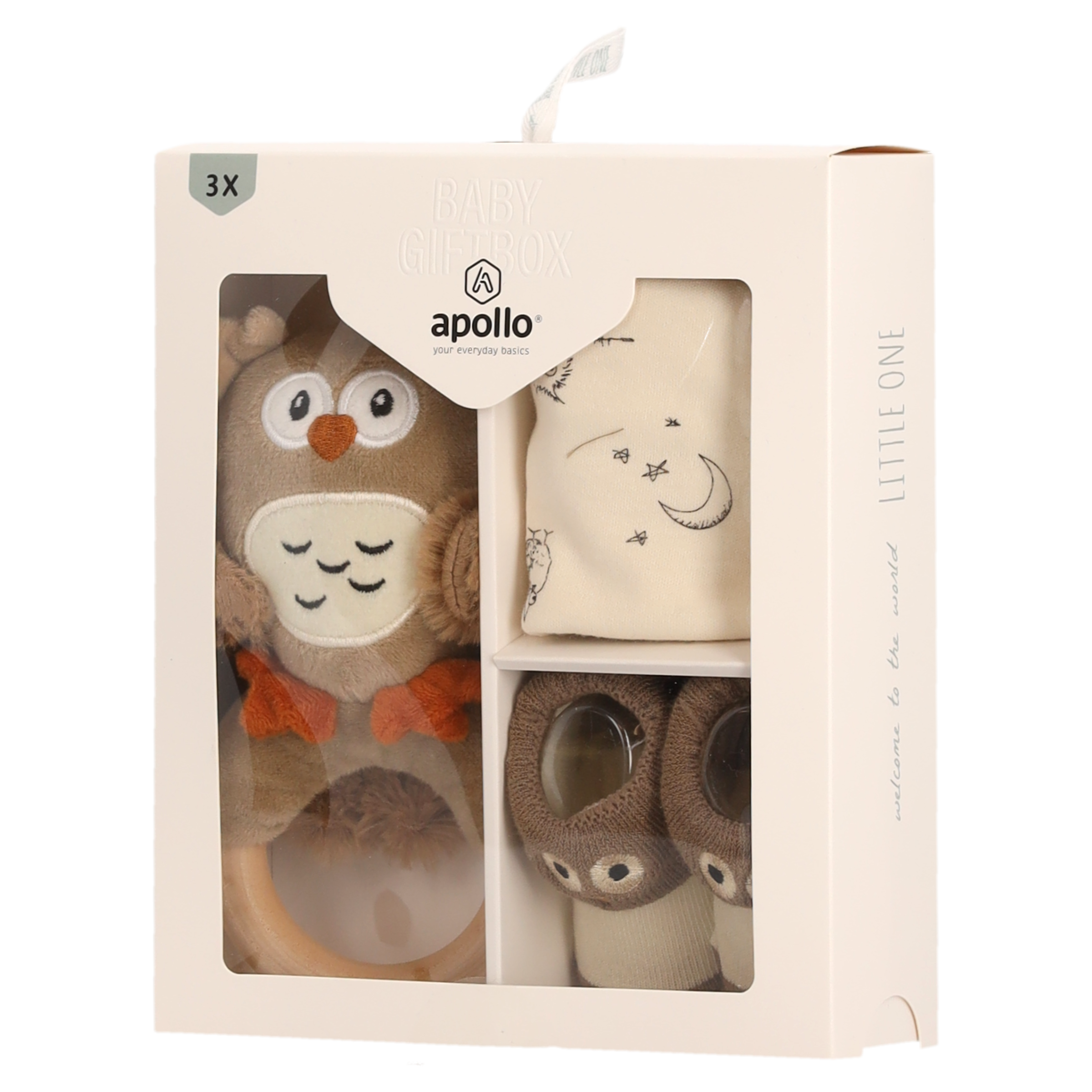 Apollo Neugeborenen-Geschenkset, Süsses, geschlechtsneutales Babyset