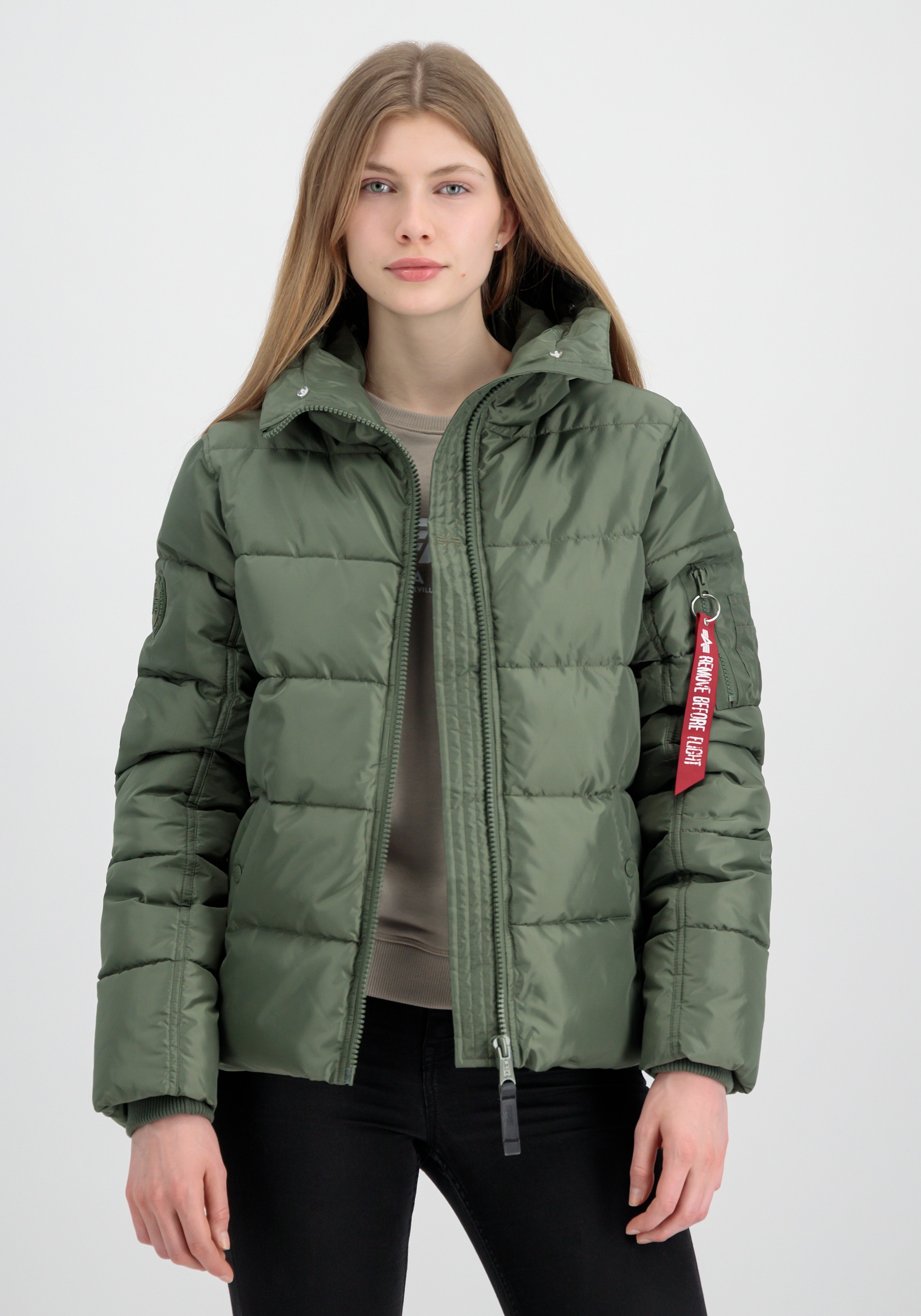 Image of Alpha Industries Winterjacke "Hooded Puffer Alpha Women"