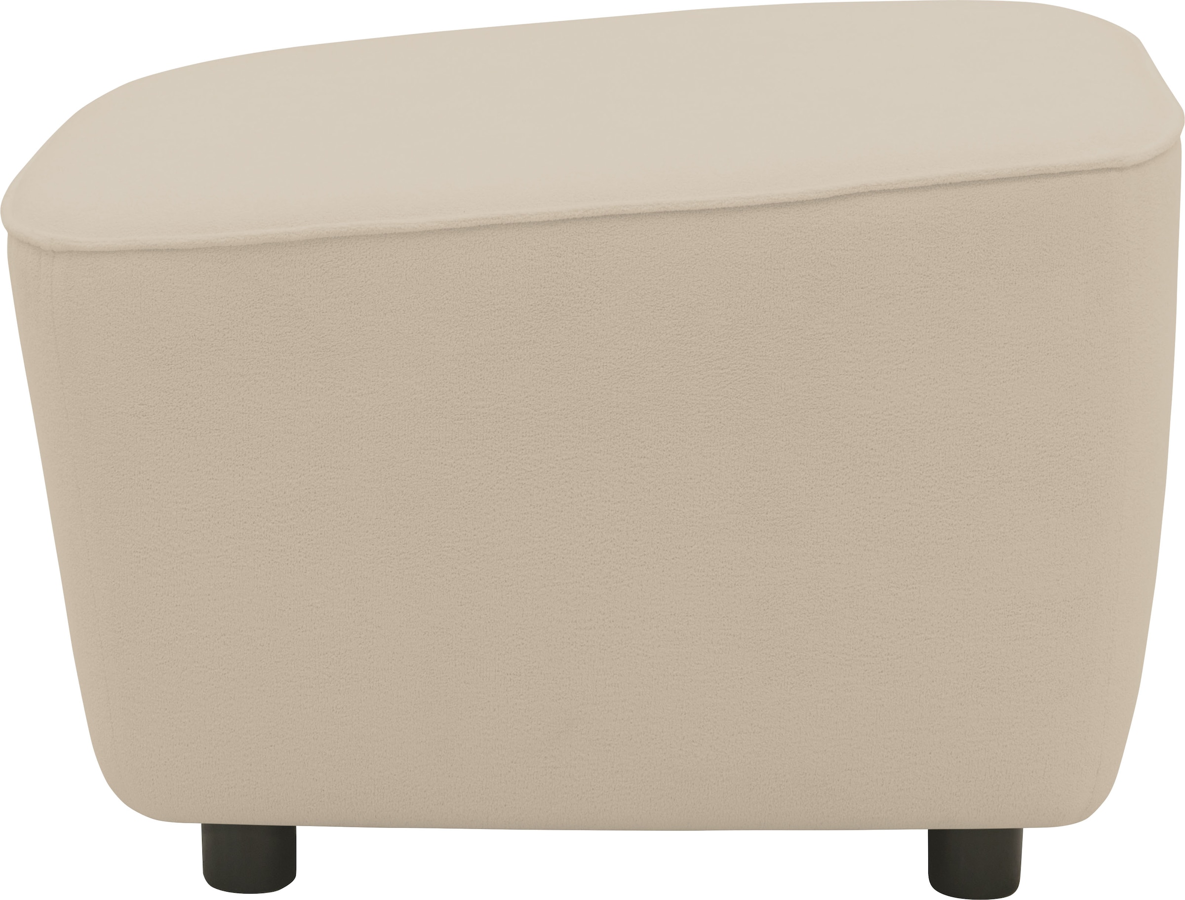 Home affaire Tabouret rembourré »HETTY,  passender Hocker zum Drehsessel HETTY,  56 x 60 x 40 cm,« 1 cuis tlg. mit schrägem Sitz