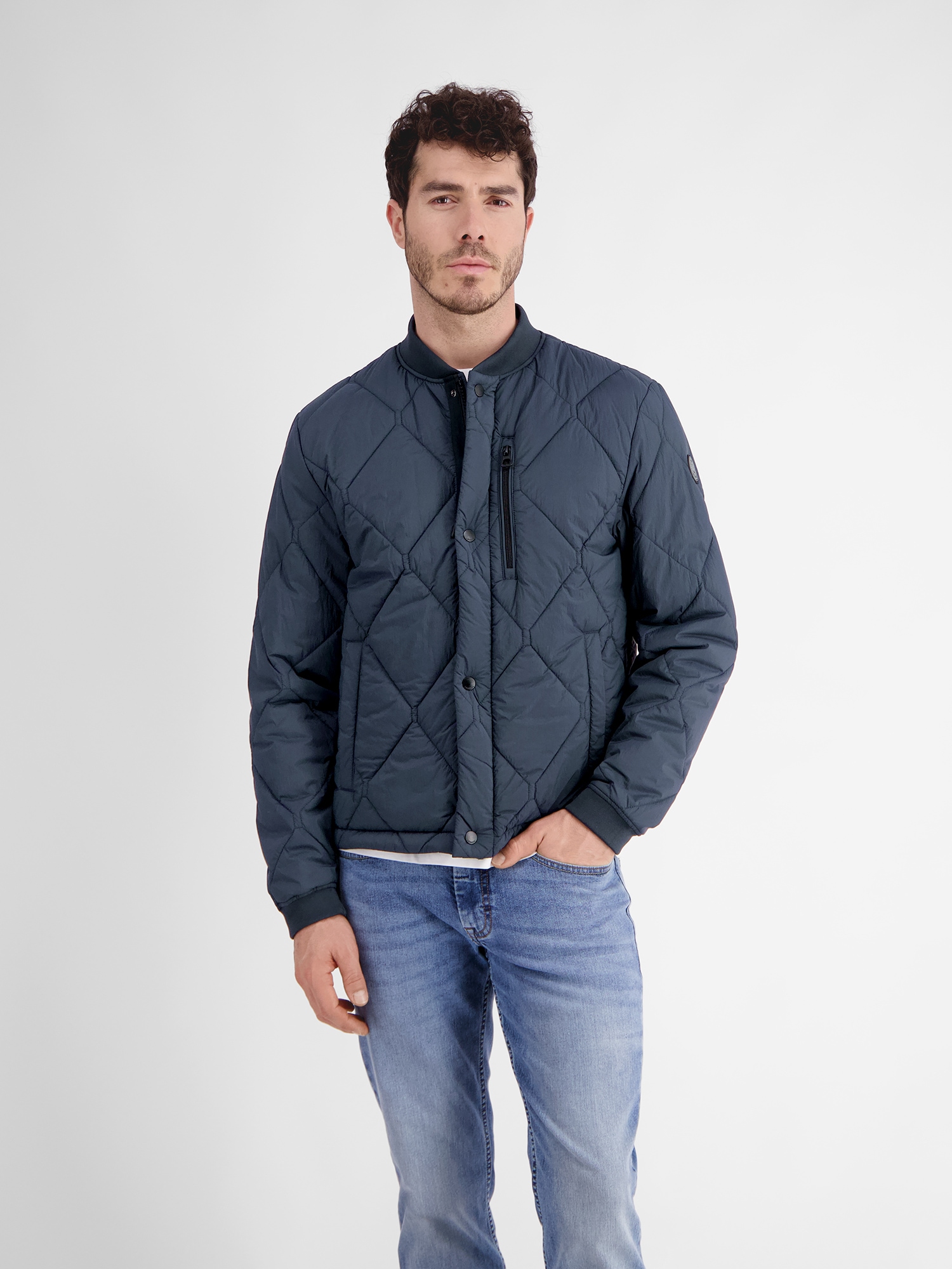 Image of LERROS Steppjacke "Modischer Steppblouson" ohne Kapuze