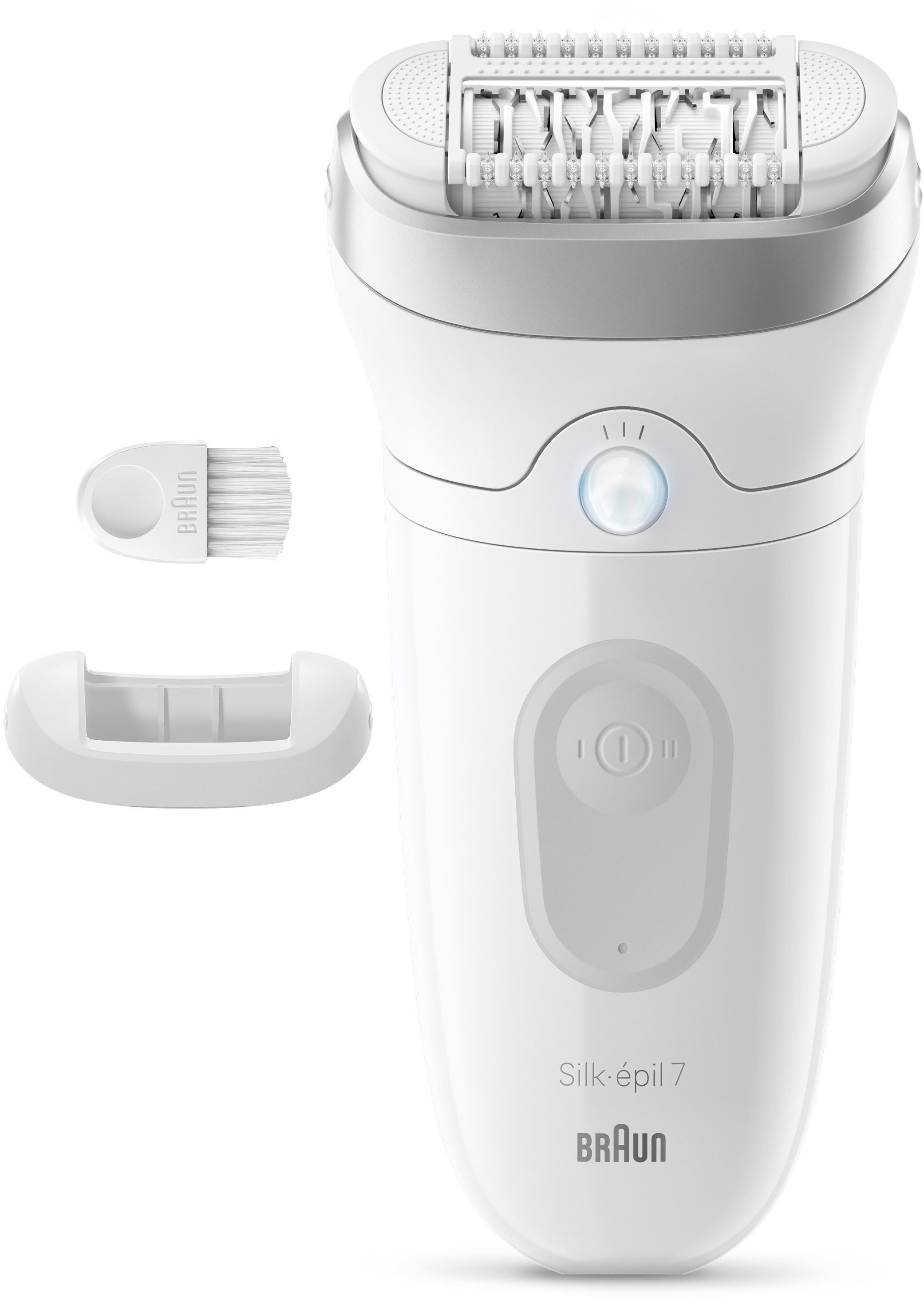 Braun Épilateur »Silk-épil 7 SE7-011« Wet & Dry, breiter Kopf, langanhaltend glatte Haut