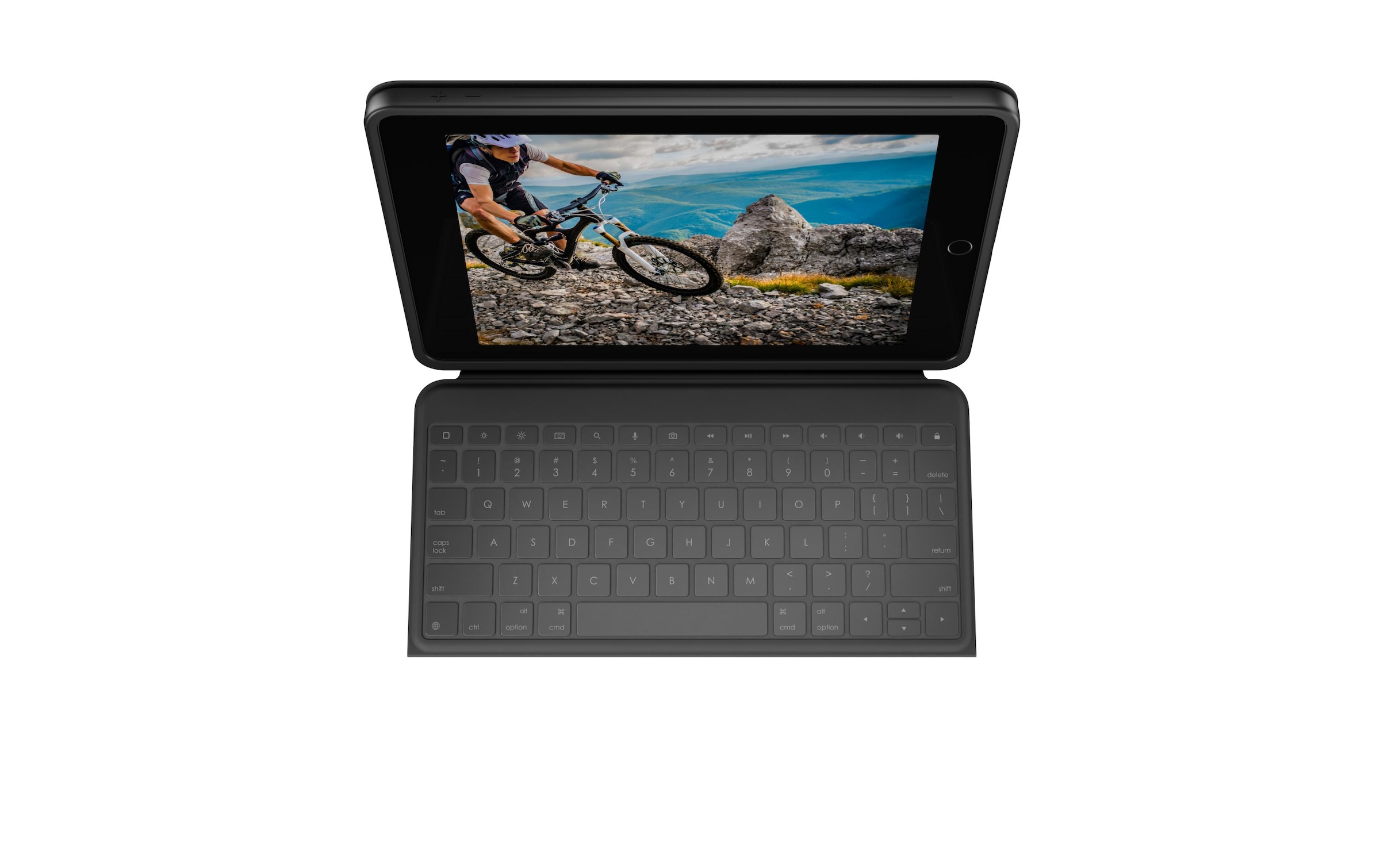 Logitech Tablet-Tastatur »Rugged Folio iPad 10,2" (7, Gen,)«, (Ziffernblock)
