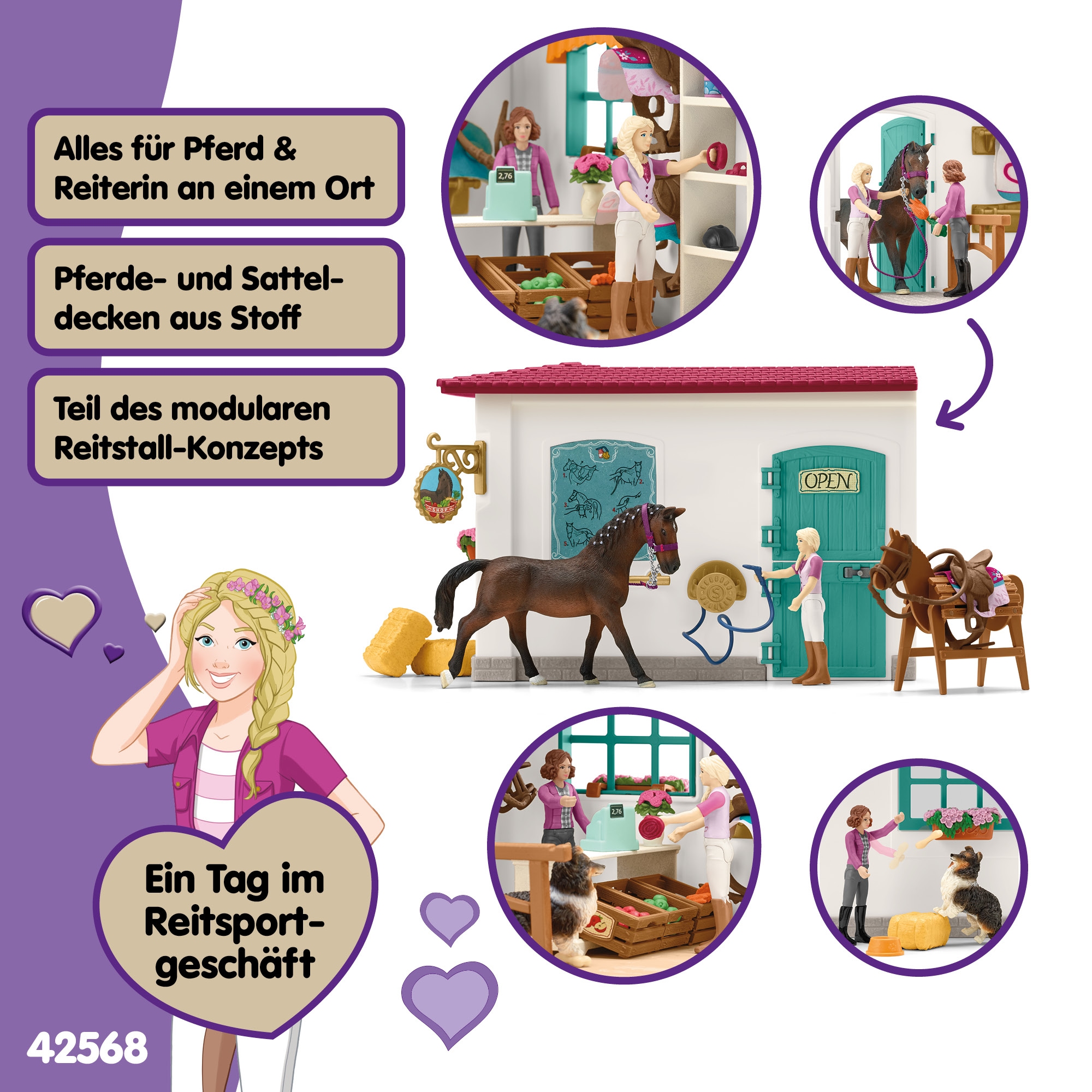 Schleich® Spielwelt »HORSE CLUB, Reitshop (42568)«