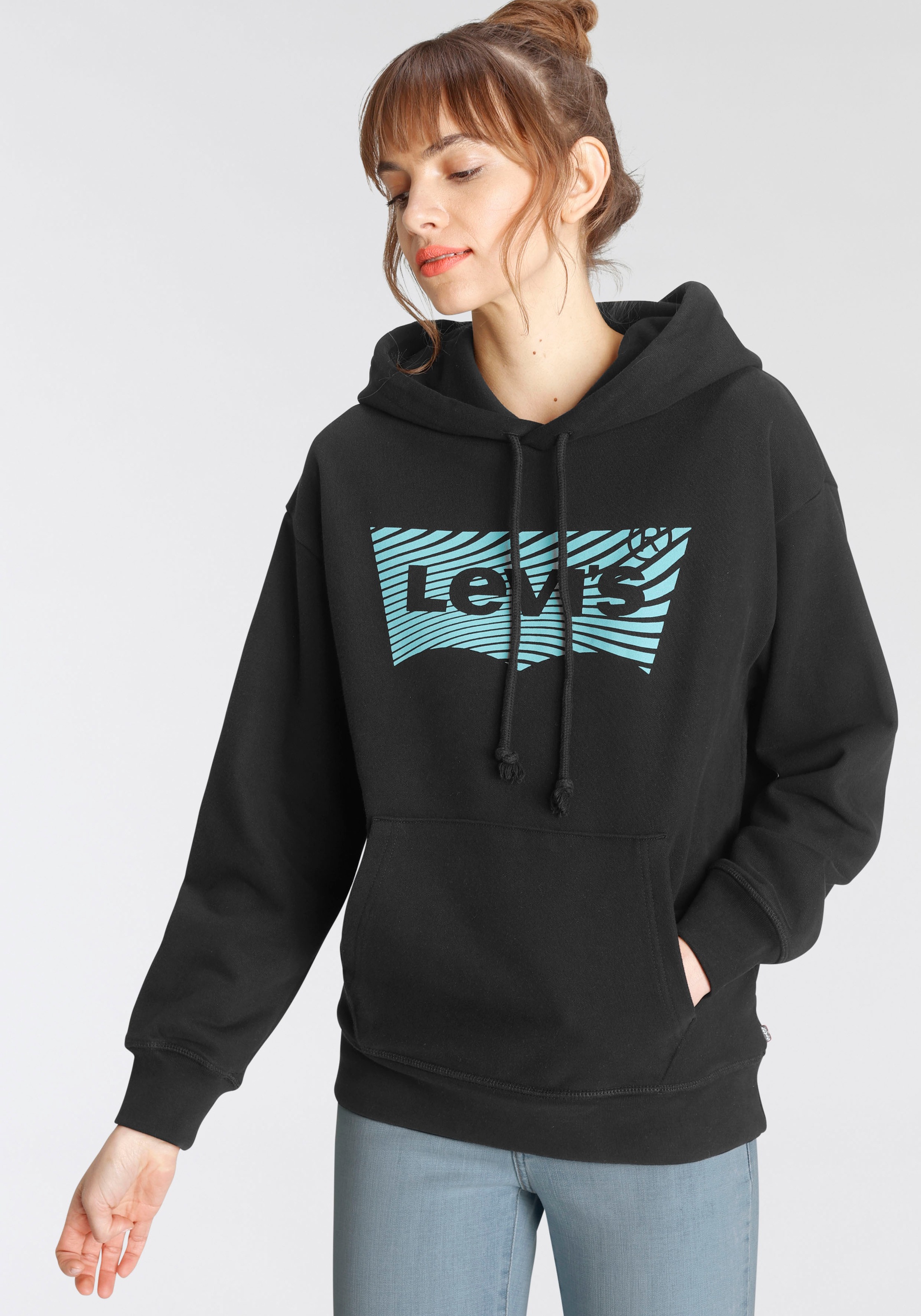 Image of Levi's® Kapuzensweatshirt »GRAPHIC STANDARD HOODIE«, mit Batwing-Logo bei Ackermann Versand Schweiz