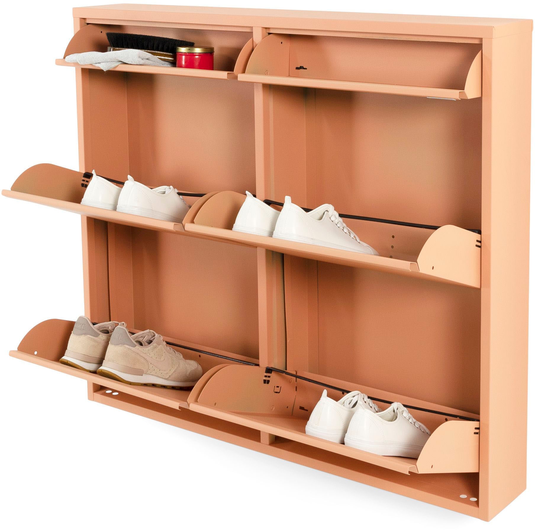 Spinder Design Schuhschrank Metall, Breite 40 cm