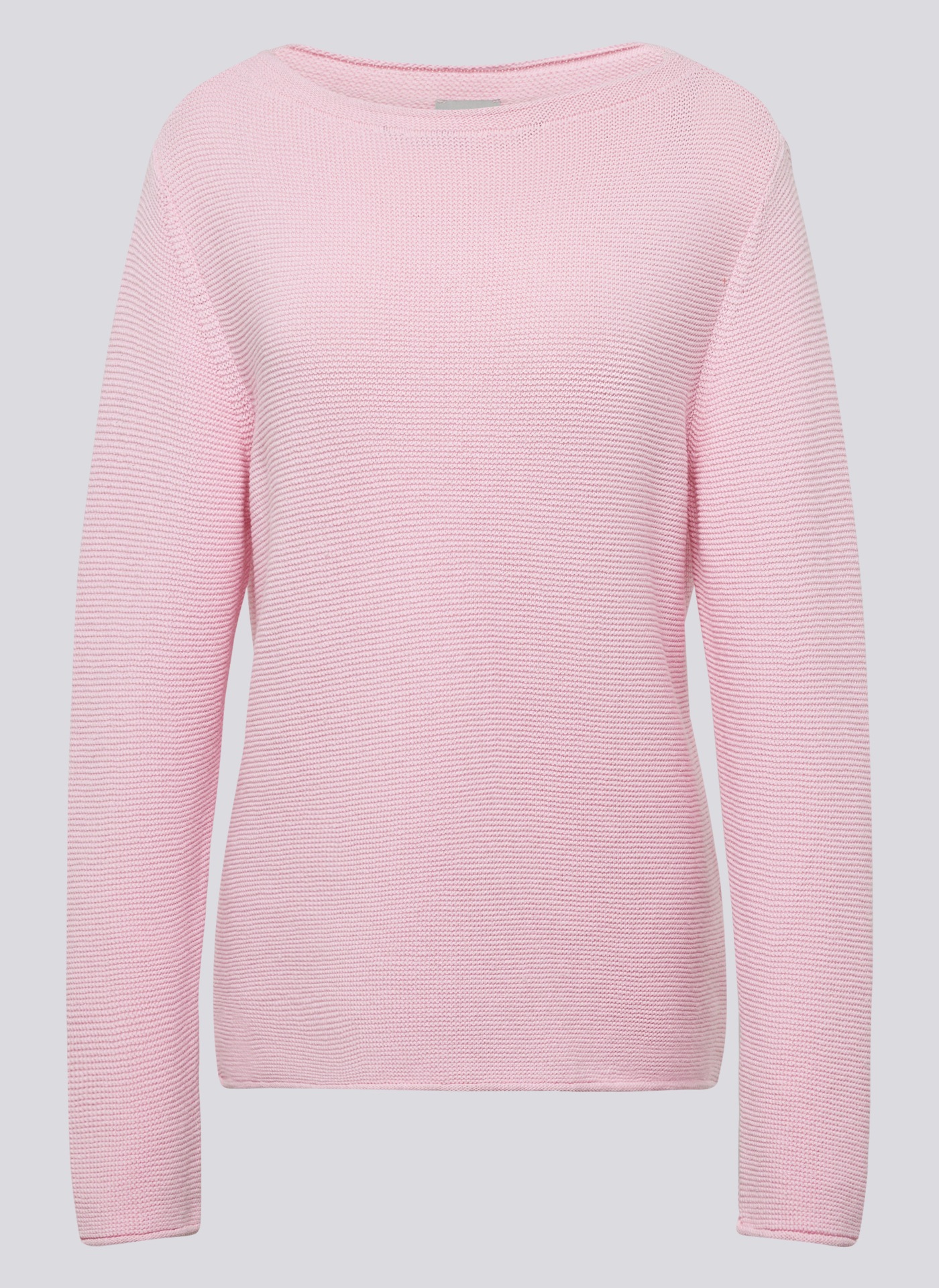 Rabe Pull à col rond , in Struktur-Optik
