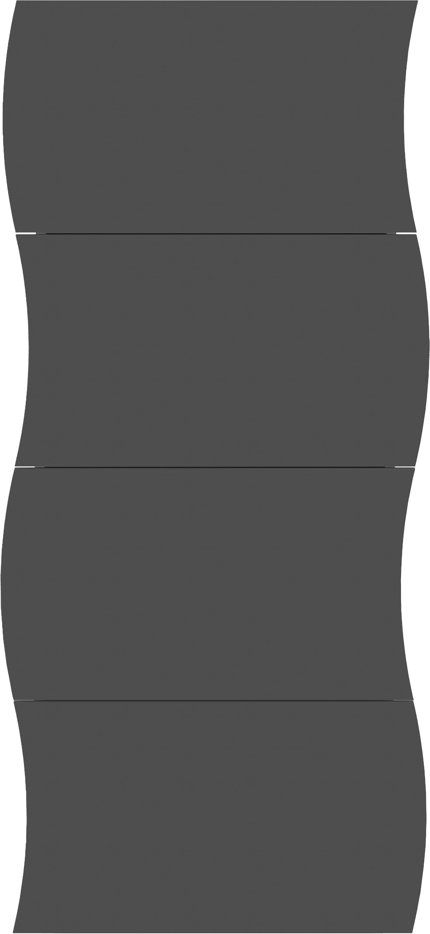 Home affaire Schuhschrank »Schuhschrank mit Klappen / Schuhkommode, Höhe 161 cm« onda 71 cm breit, Anthrazit,mit 4 klapptüren, made in italy