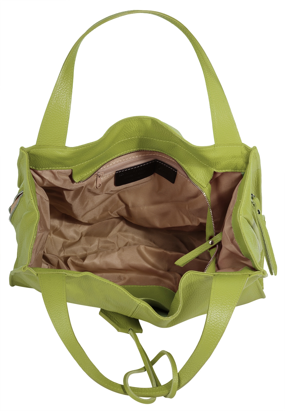 Cluty Shopper, echt Leder, Made in Italy