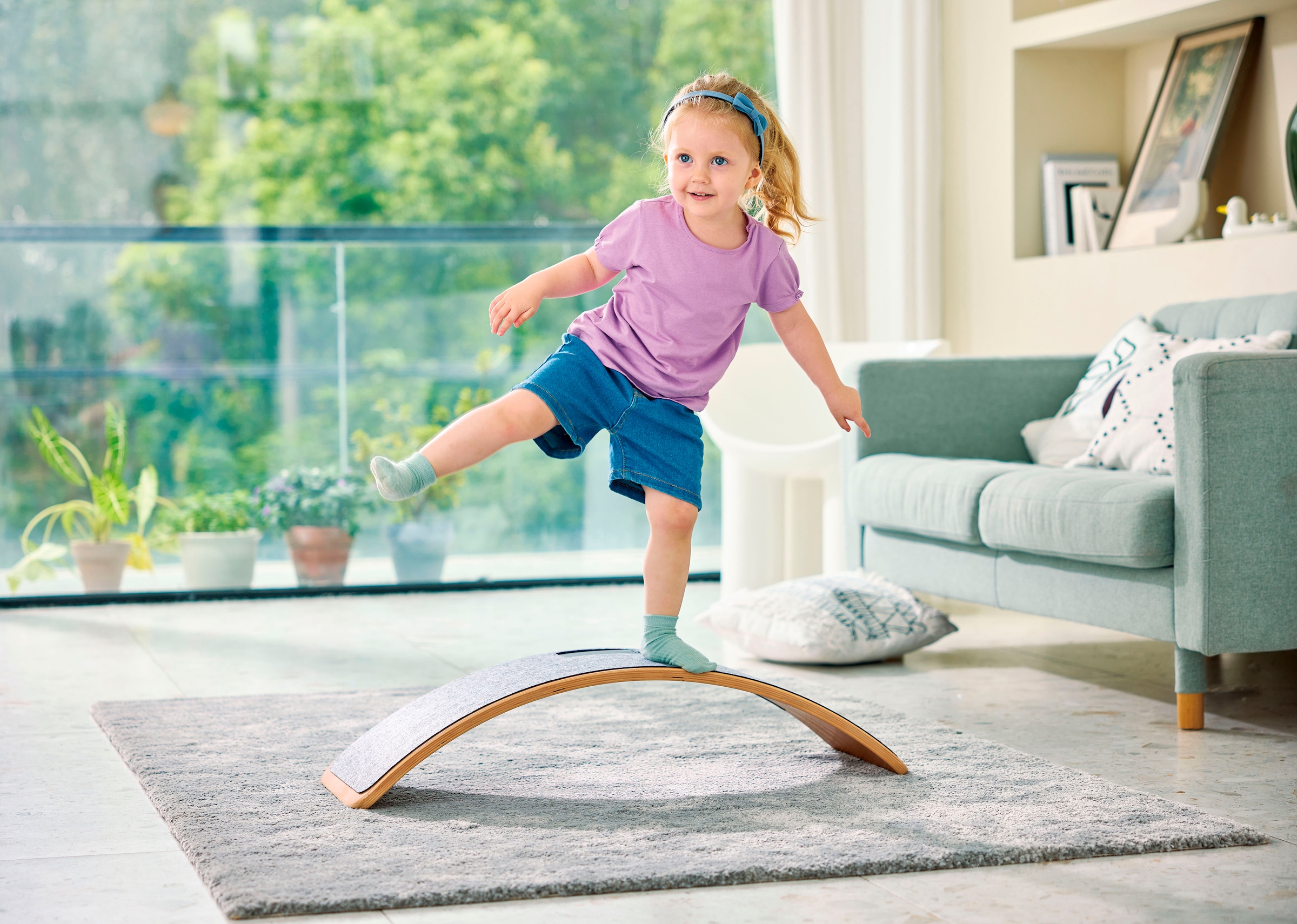 Hape Planche d'équilibre »Intelligentes Balance Board« mit Licht und Sound