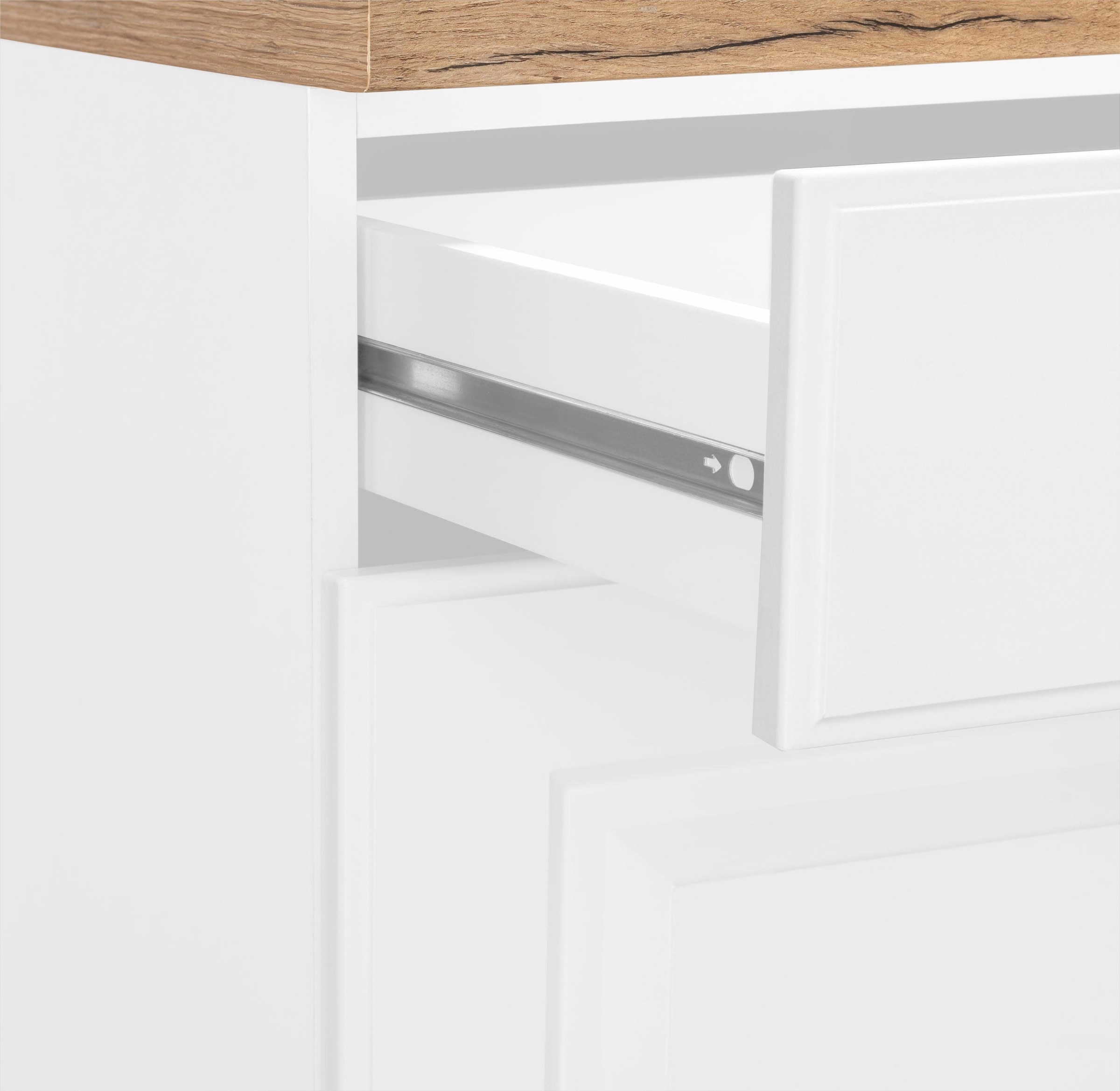 wiho Küchen Unterschrank »Erla« 50 cm breit mit Kassettenfront