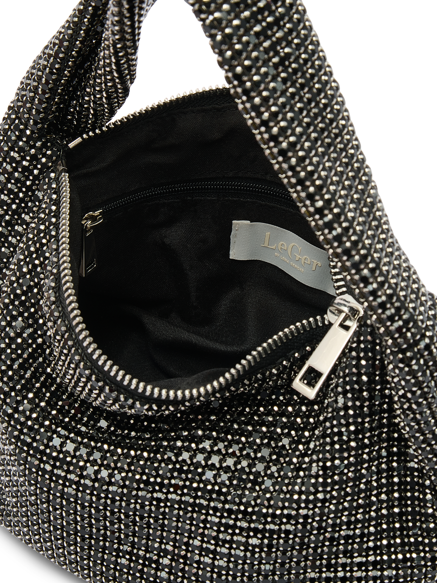 LeGer Hobo »Estelle Bag« 7 : Sac à main pour femme orné de strass