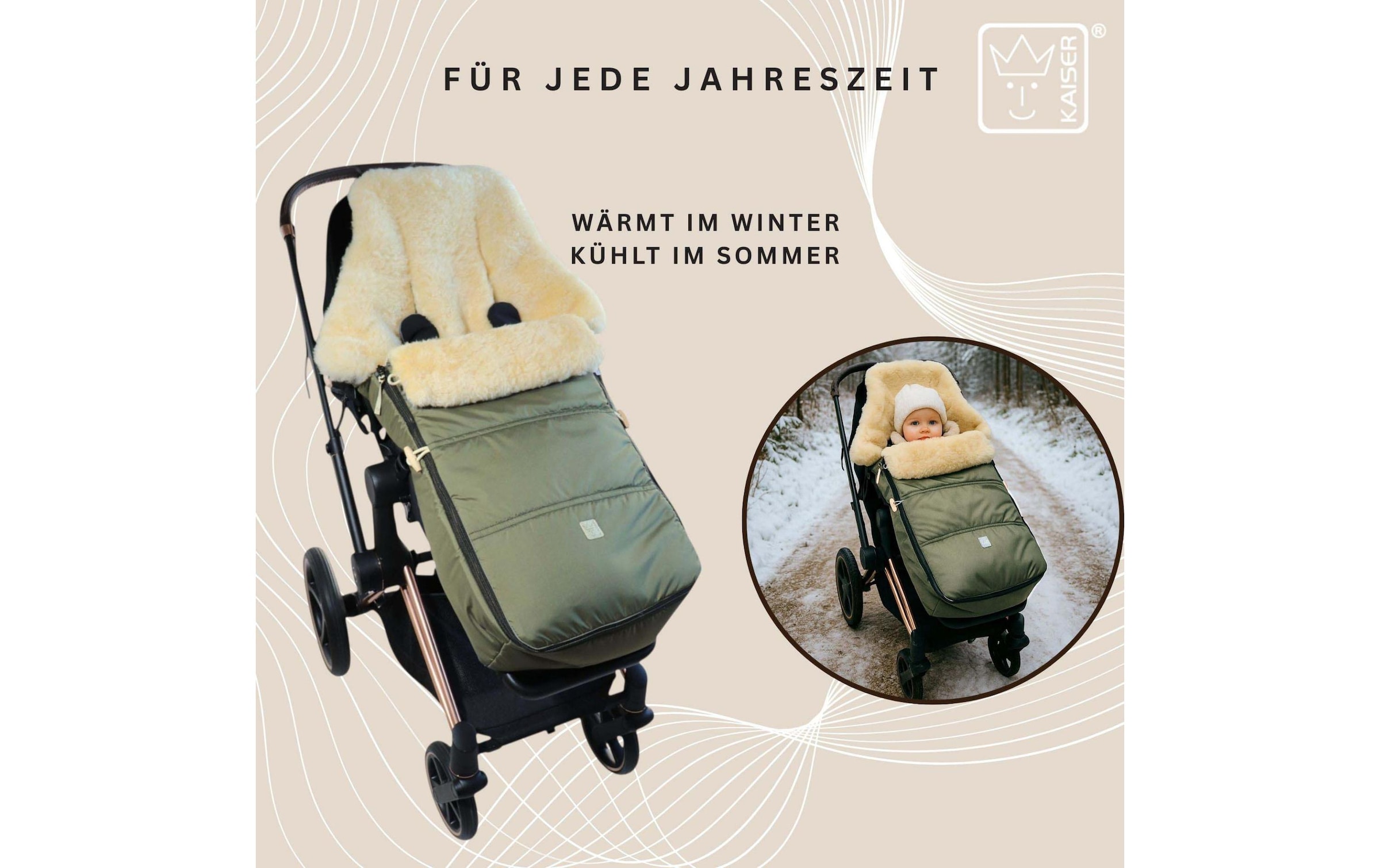 Kaiser Chancelière »Dublas 2.0 aus Lammfell«