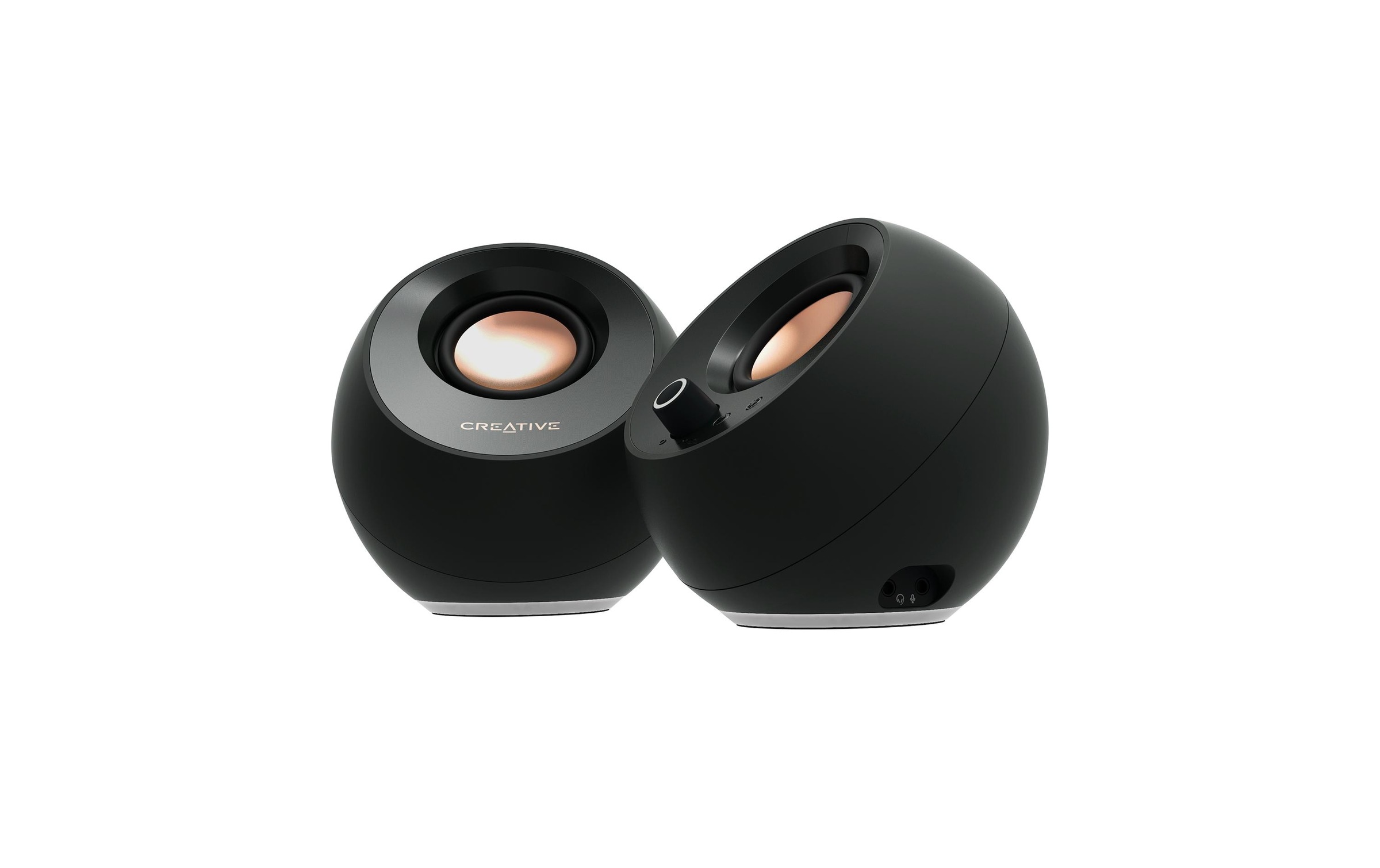 Creative PC-Lautsprecher »Pebble Pro, 2.0, Bluetooth 5.3, USB Audio, RGB« ( ) 3,5-mm-AUX-Eingang