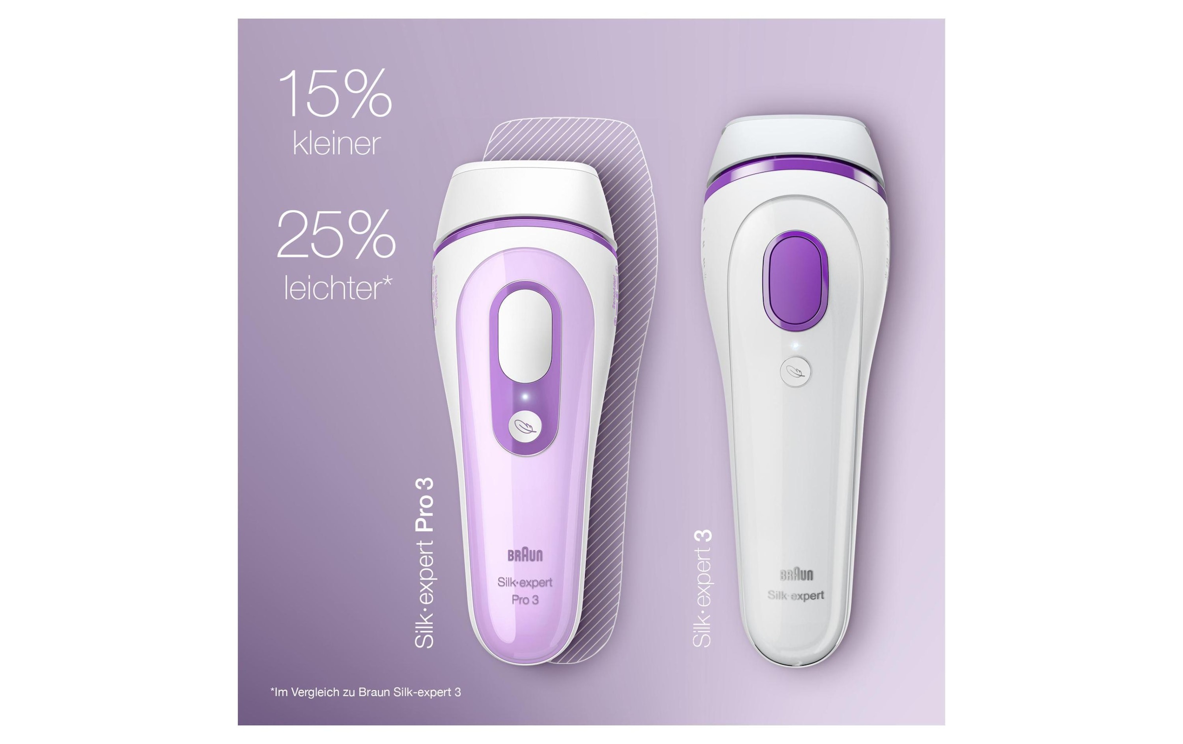 Braun IPL-Haarentferner »Silk-expert Pro 3 PL3012«, 300.000 Lichtimpulse