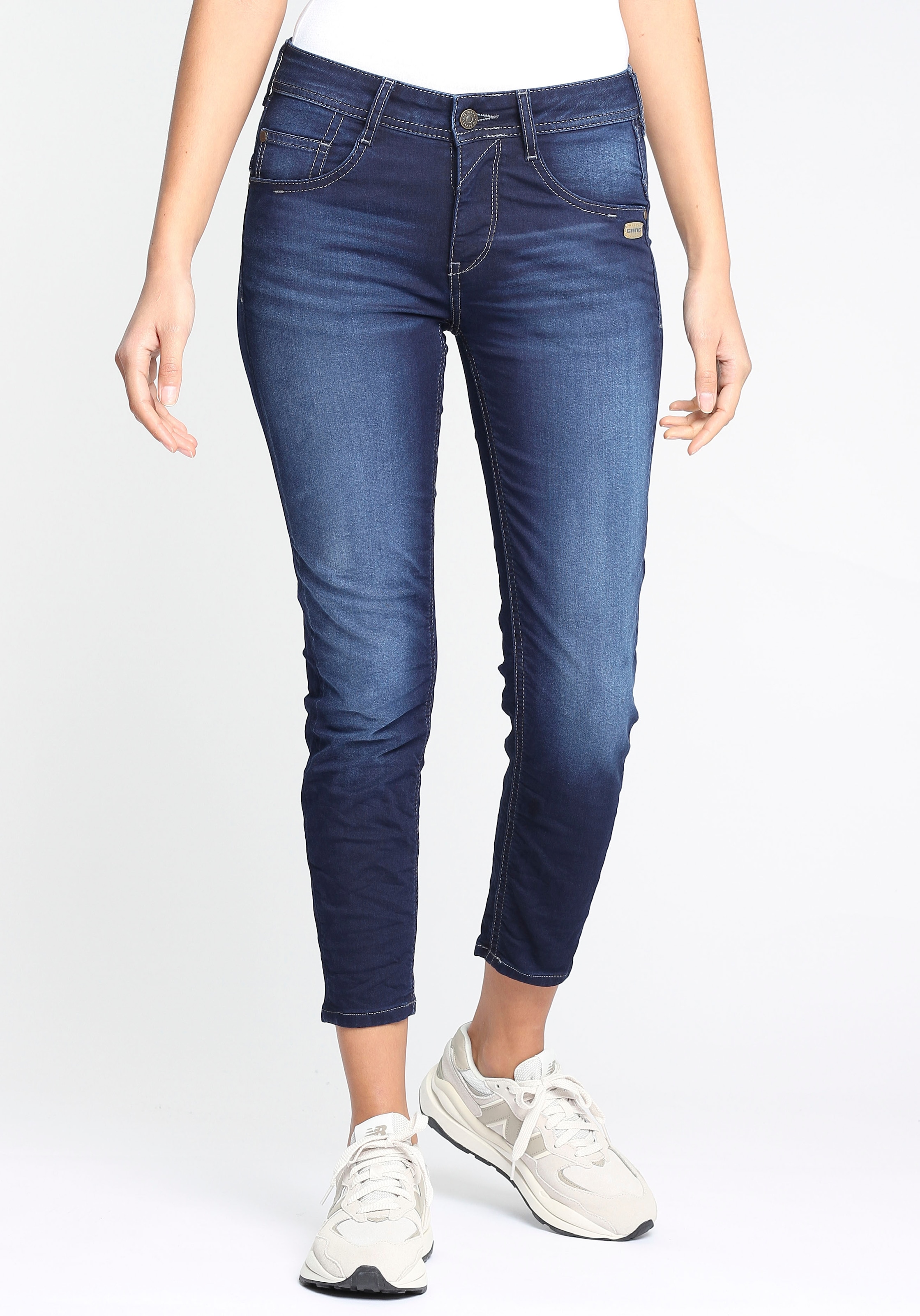 Relax-fit-Jeans »94AMELIE CROPPED«, mit Stretch für hohen Tragekomfort