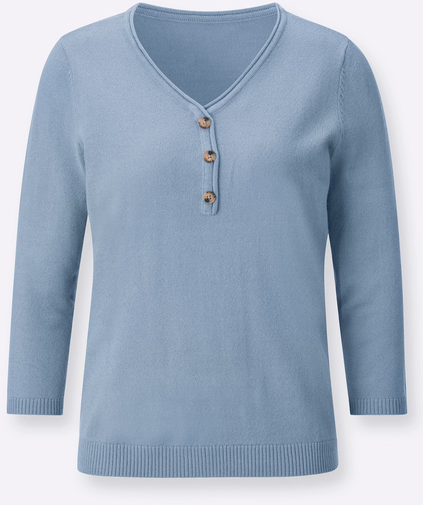Classic Basics V-Ausschnitt-Pullover »V-Ausschnitt-Pullover«
