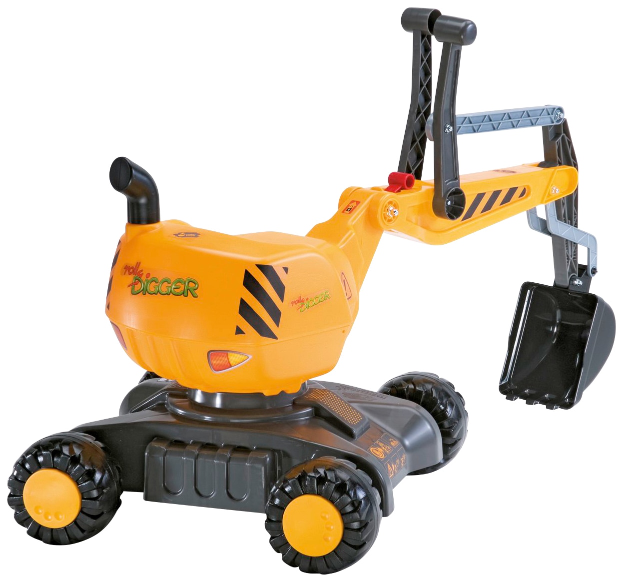 rolly toys® Spielzeug-Aufsitzbagger »Digger« BxTxH: 43x102x74 cm