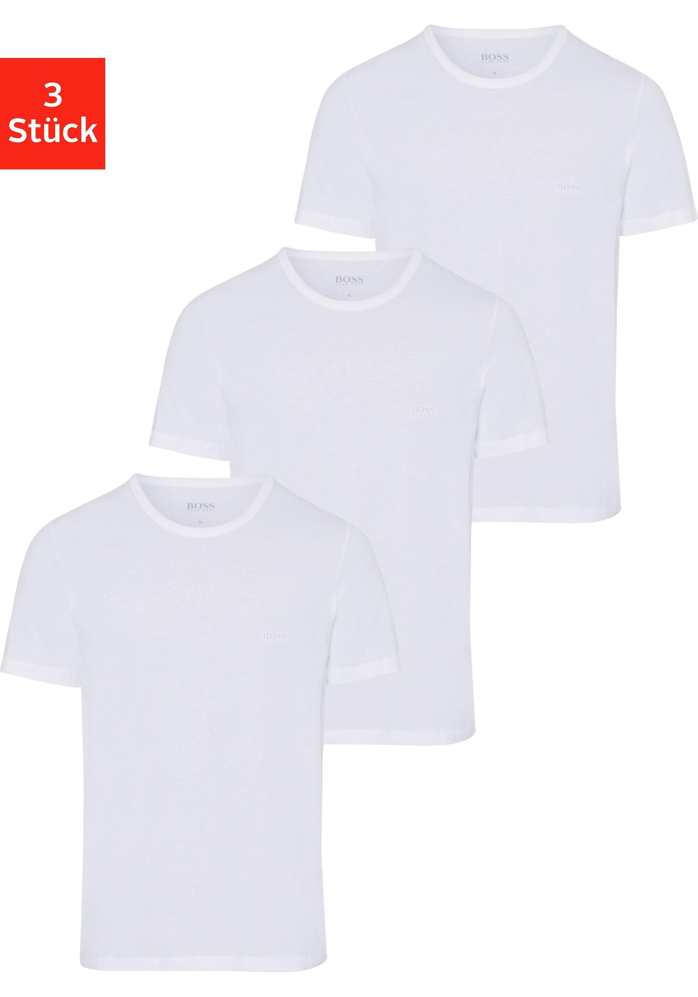 Image of BOSS T-Shirt »T-Shirt Rundhals«, (3er-Pack), T-Shirt bei Ackermann Versand Schweiz