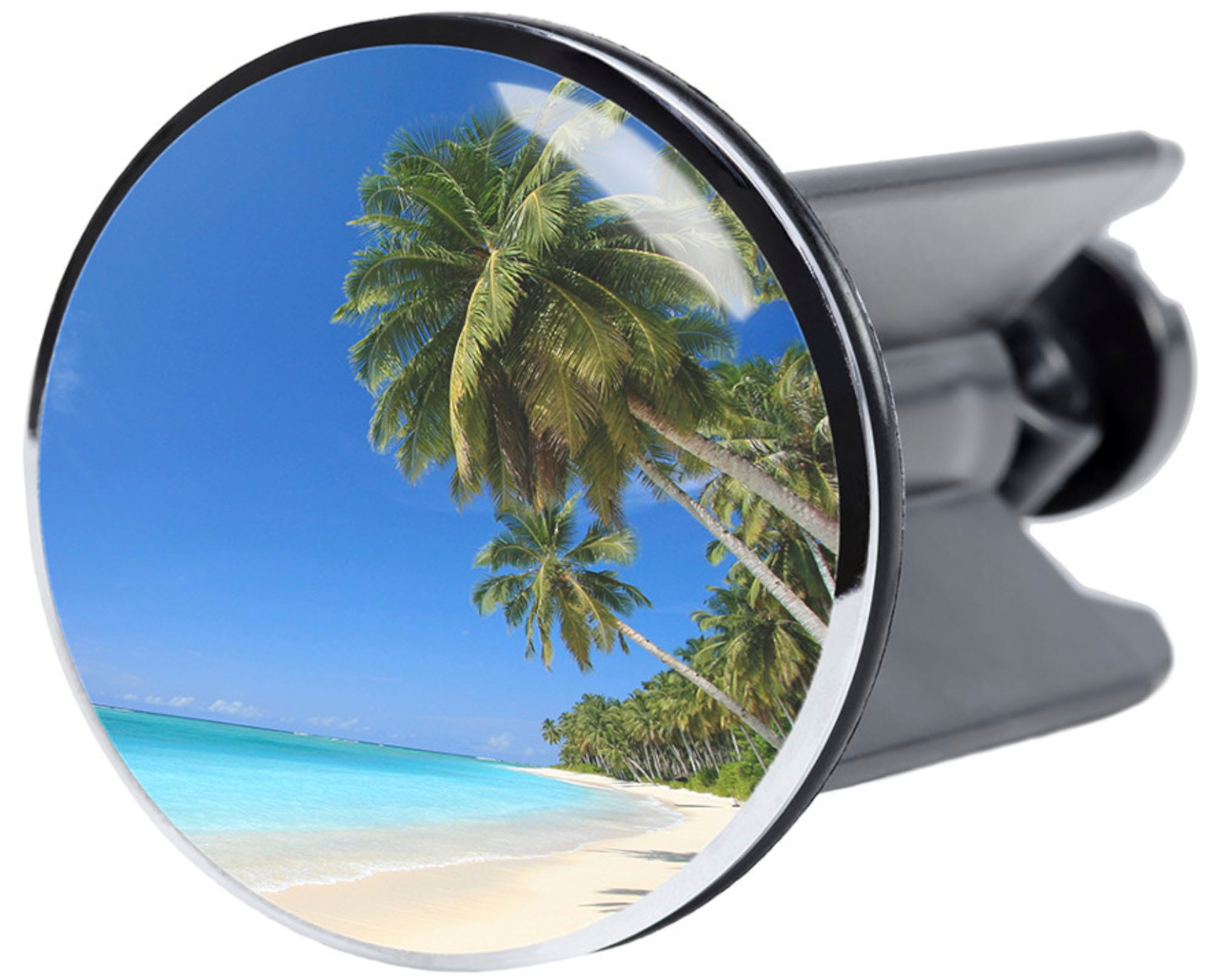 Sanilo Set d'accessoires de salle de bain »Karibik« bestehend aus WC-Sitz, Badteppich, Stöpsel, Seifenspender, WC-Bürste